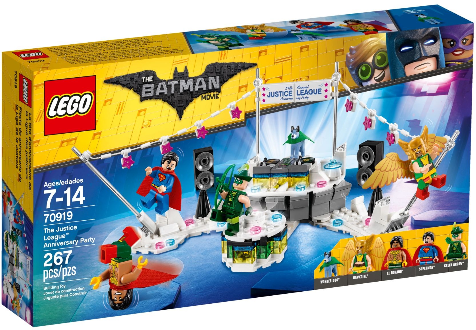 LEGO Movie The Justice League Anniversary Party 70919