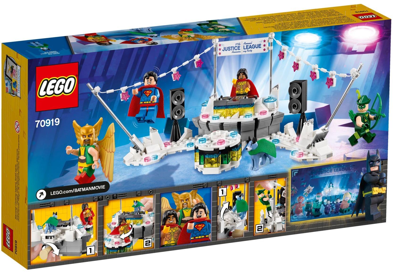 LEGO Movie The Justice League Anniversary Party 70919