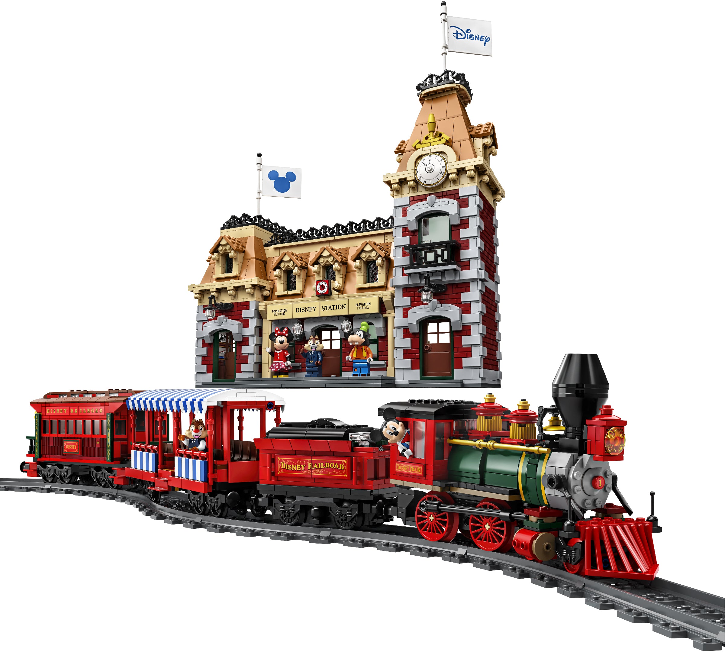 LEGO Disney Zug mit Bahnhof 71044