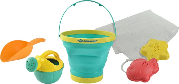 Schildkröt Sand Toys Falteimer-Set grün