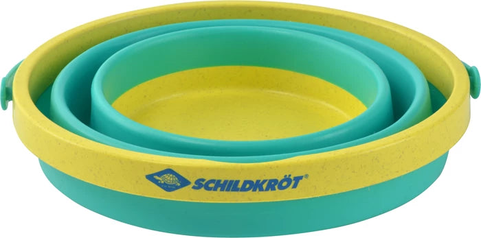 Schildkröt Sand Toys Falteimer-Set grün