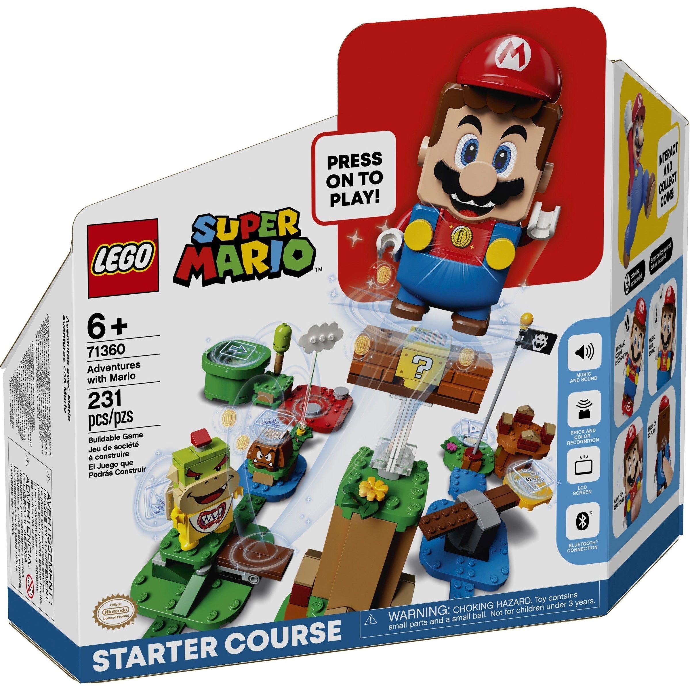 LEGO Super Mario Adventure avec Mario - Starter Set 71360