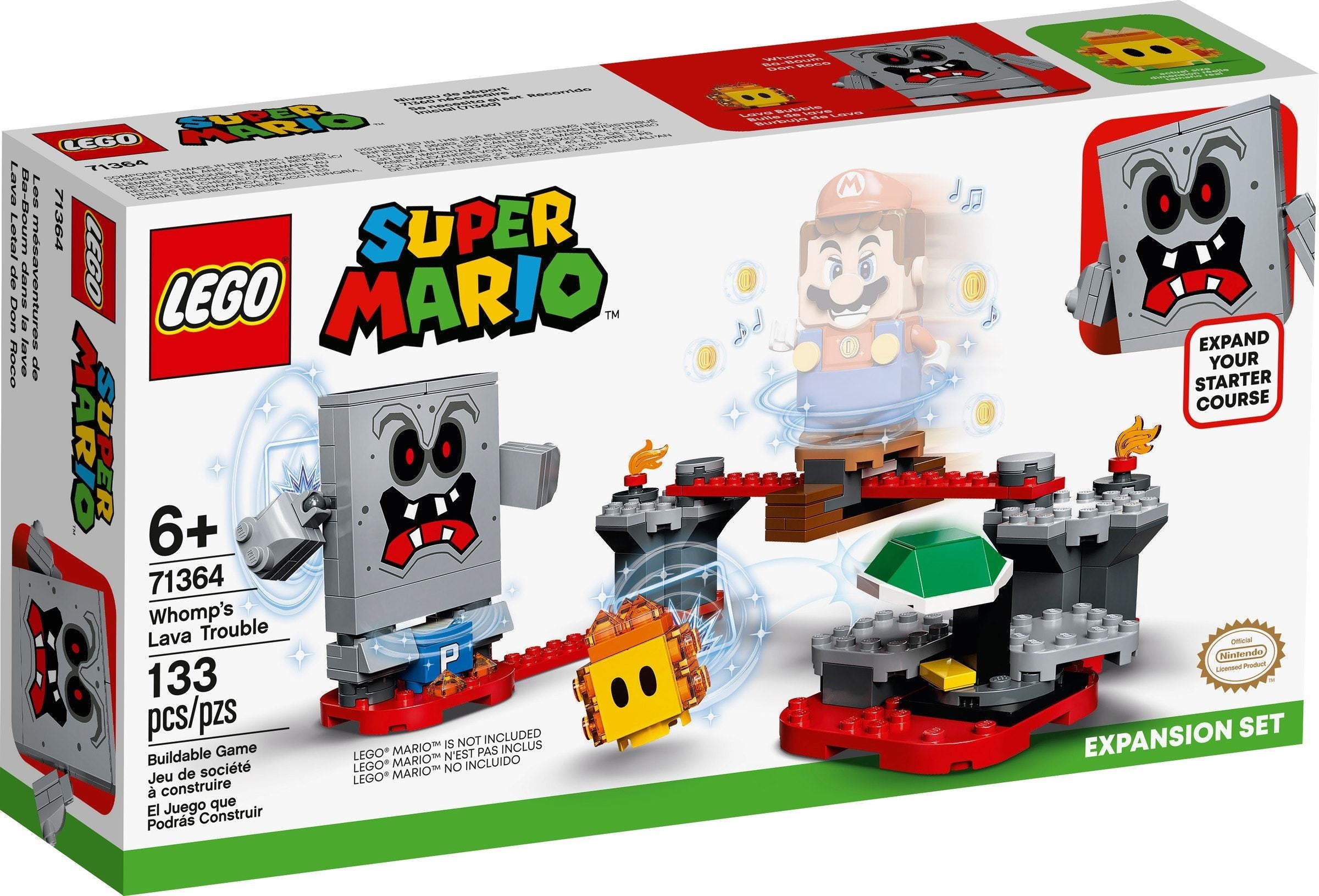 LEGO Super Mario Wummps Lava-Ärger- Erweiterungsset 71364