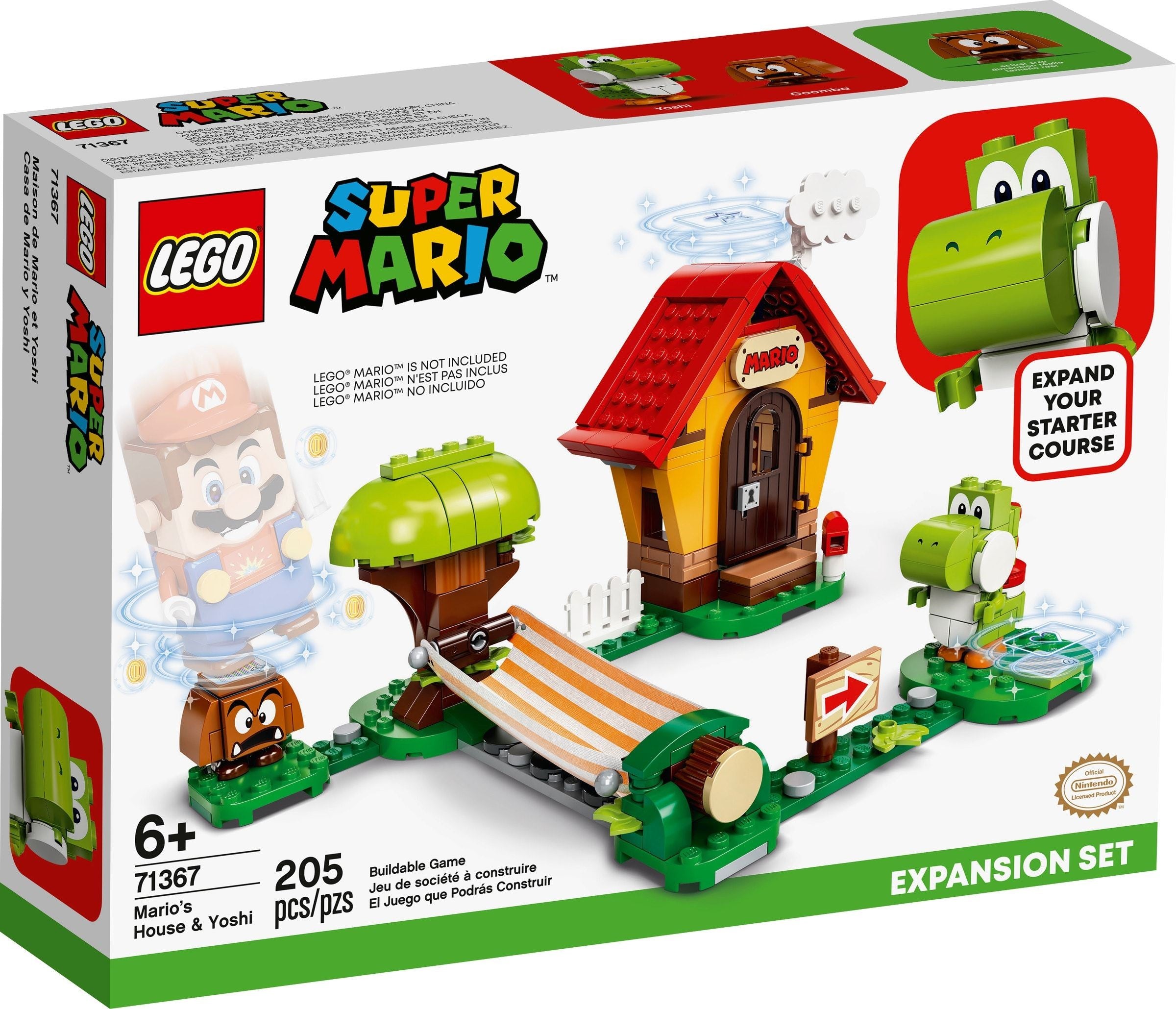LEGO Super Mario Marios Haus und Yoshi 71367