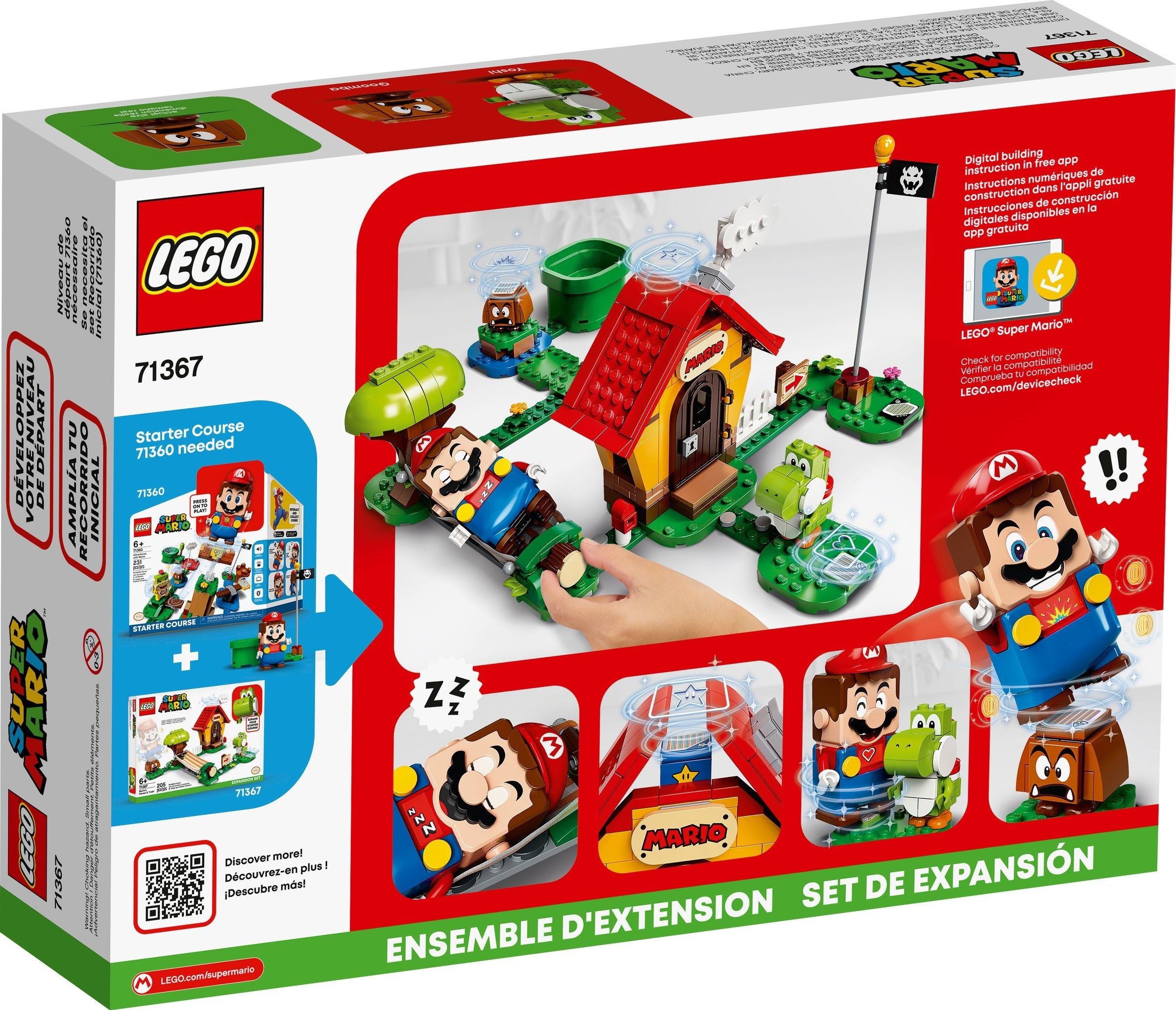 LEGO Super Mario Marios Haus und Yoshi 71367