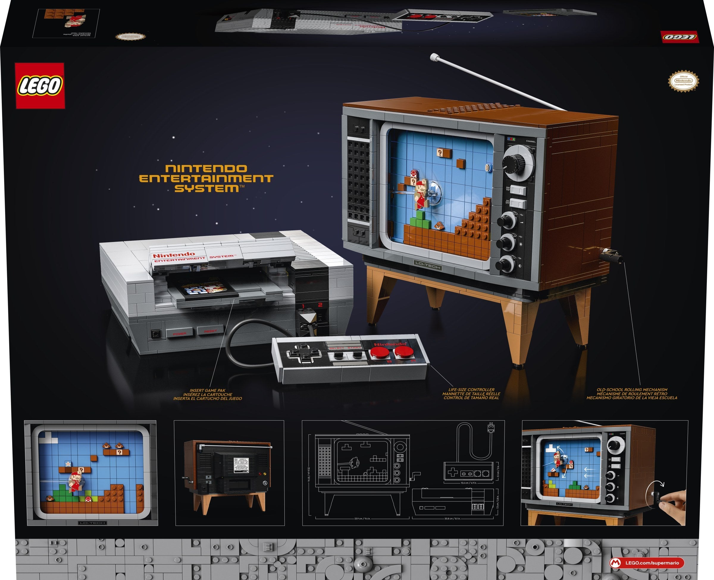 LEGO Super Mario Nintendo Entertainment System 71374