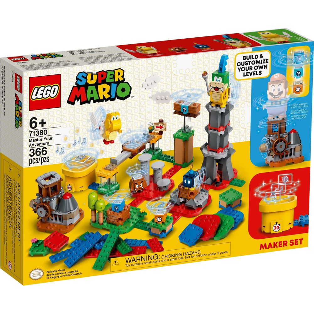 LEGO Super Mario Builder Set pour votre propre aventure 71380