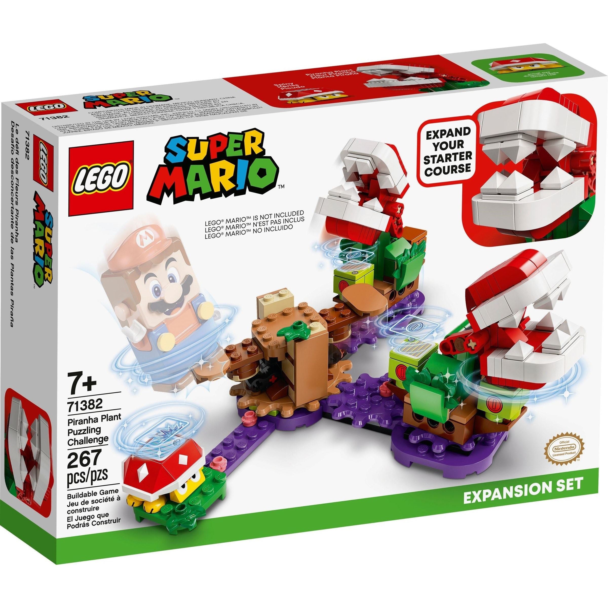 LEGO Super Mario Piranha Plant Challenge - Ensemble d'extension 71382