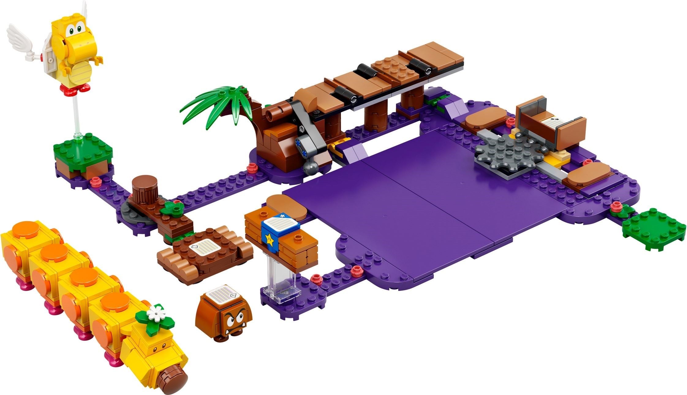 LEGO Super Mario Wigglers Poison Swamp - Ensemble d'extension 71383