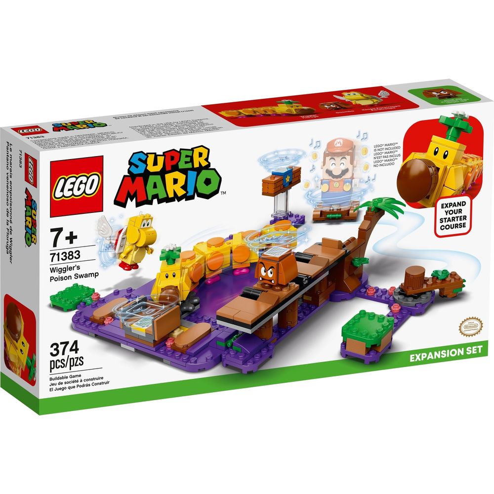 LEGO Super Mario Wigglers Poison Swamp - Ensemble d'extension 71383