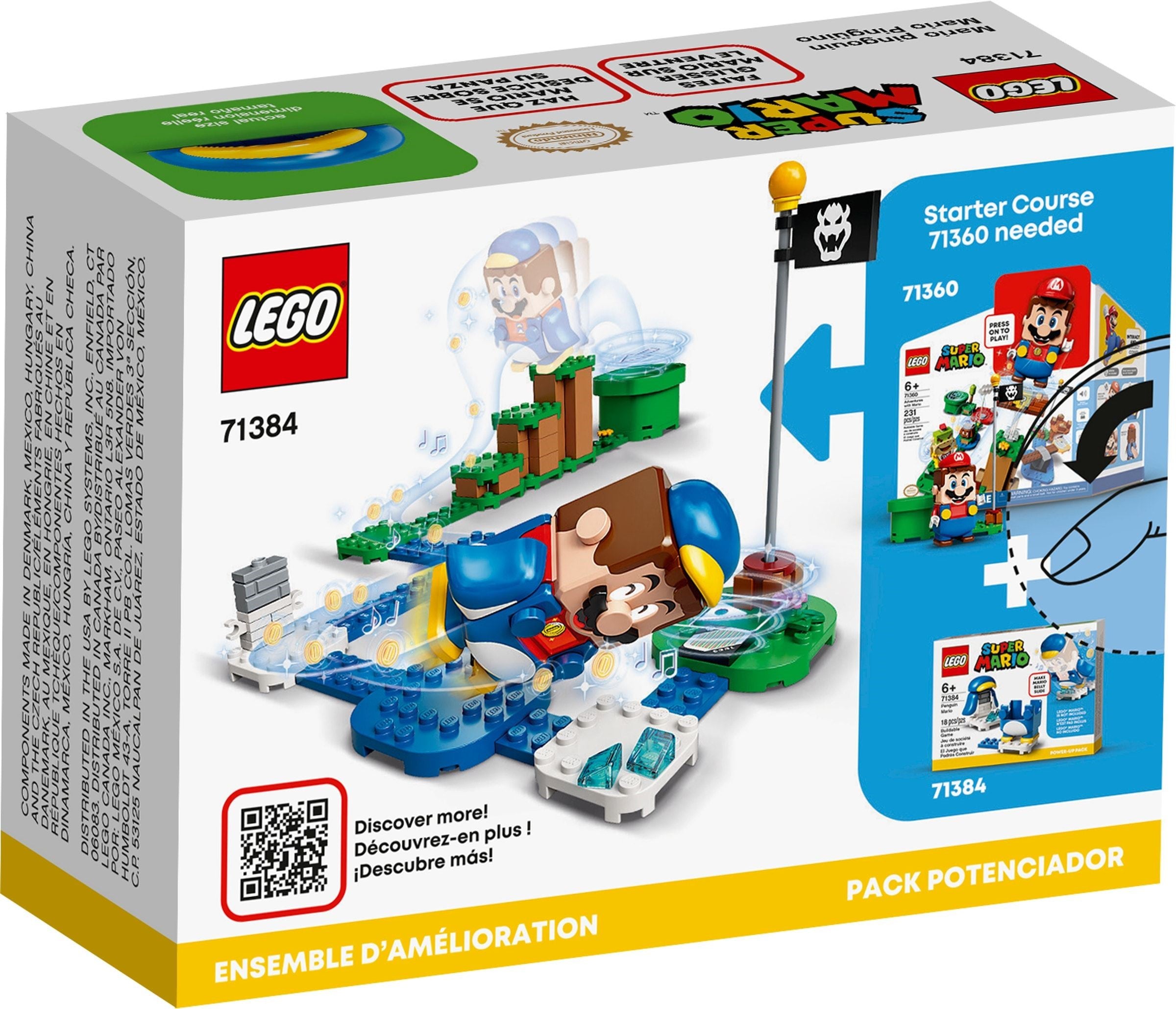 Lego Super Mario Pingouin Mario Suit 71384
