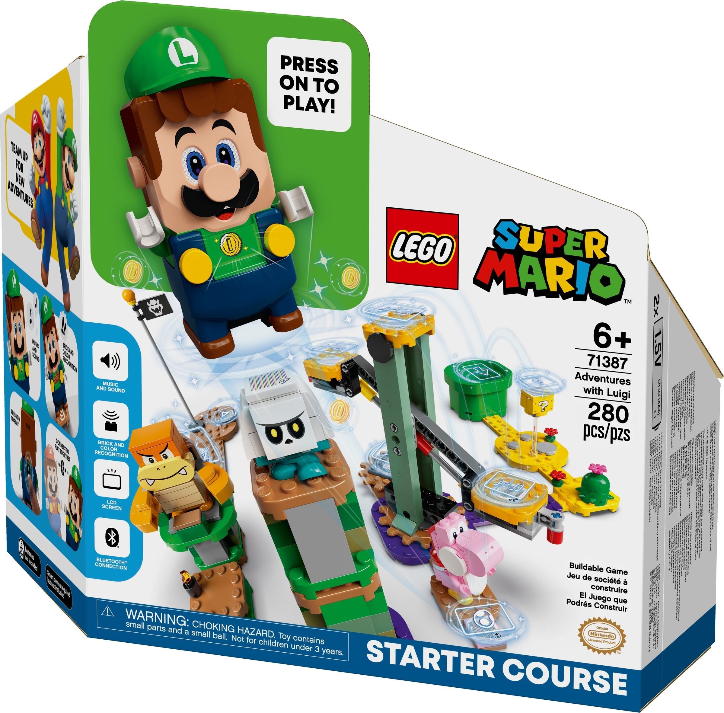 LEGO Super Mario Abenteuer mit Luigi 71387