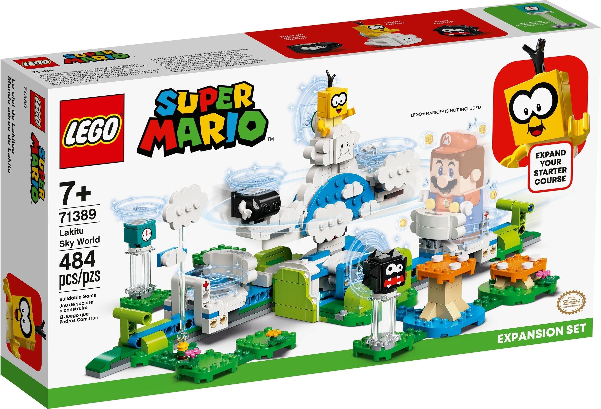 LEGO Super Mario Lakitus Wolkenwelt – Erweiterungsset 71389