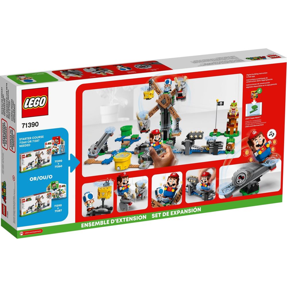 LEGO Super Mario Reznors Absturz Erweiterungsset 71390