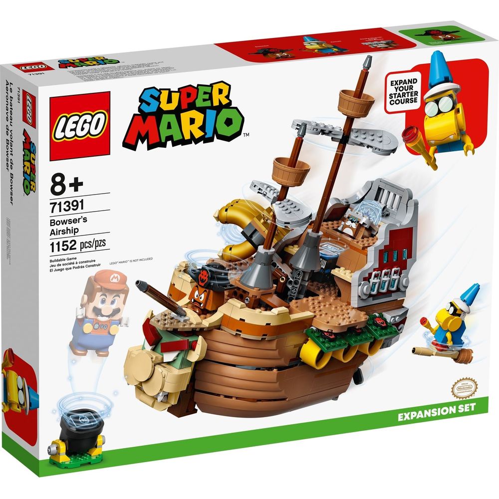 Le dirigeable de LEGO Super Mario Bowser 71391