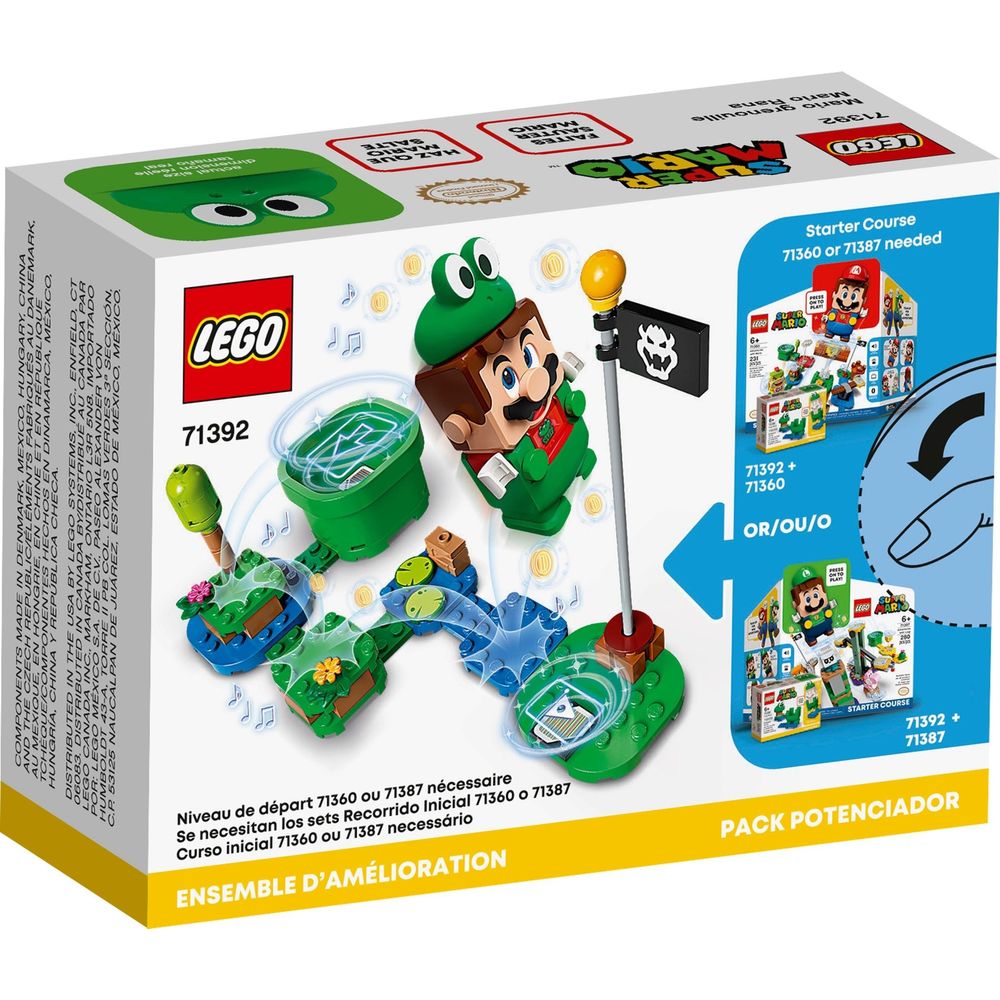 LEGO Super Mario Grenouille Mario Costume 71392