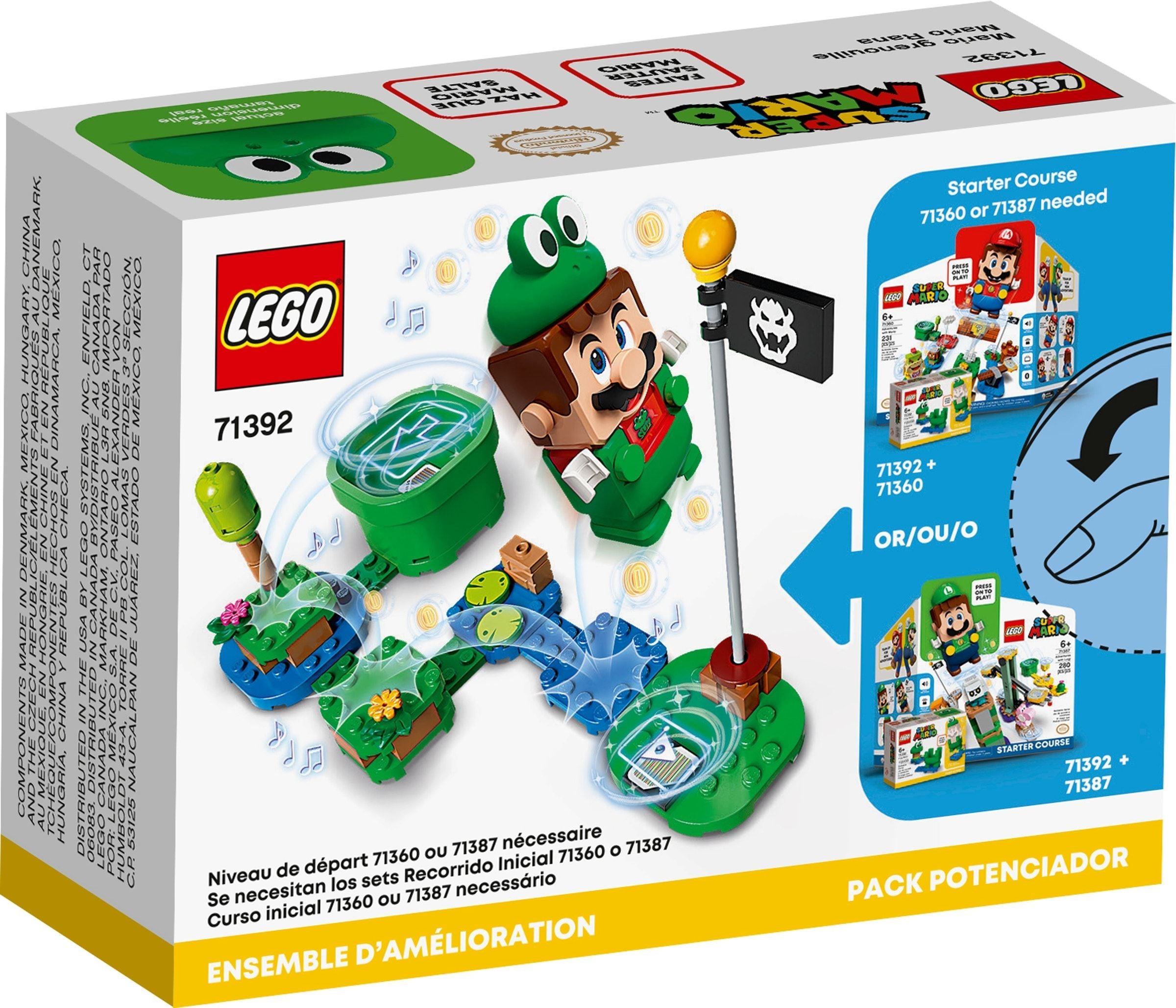 LEGO Super Mario Frosch Mario Anzug 71392
