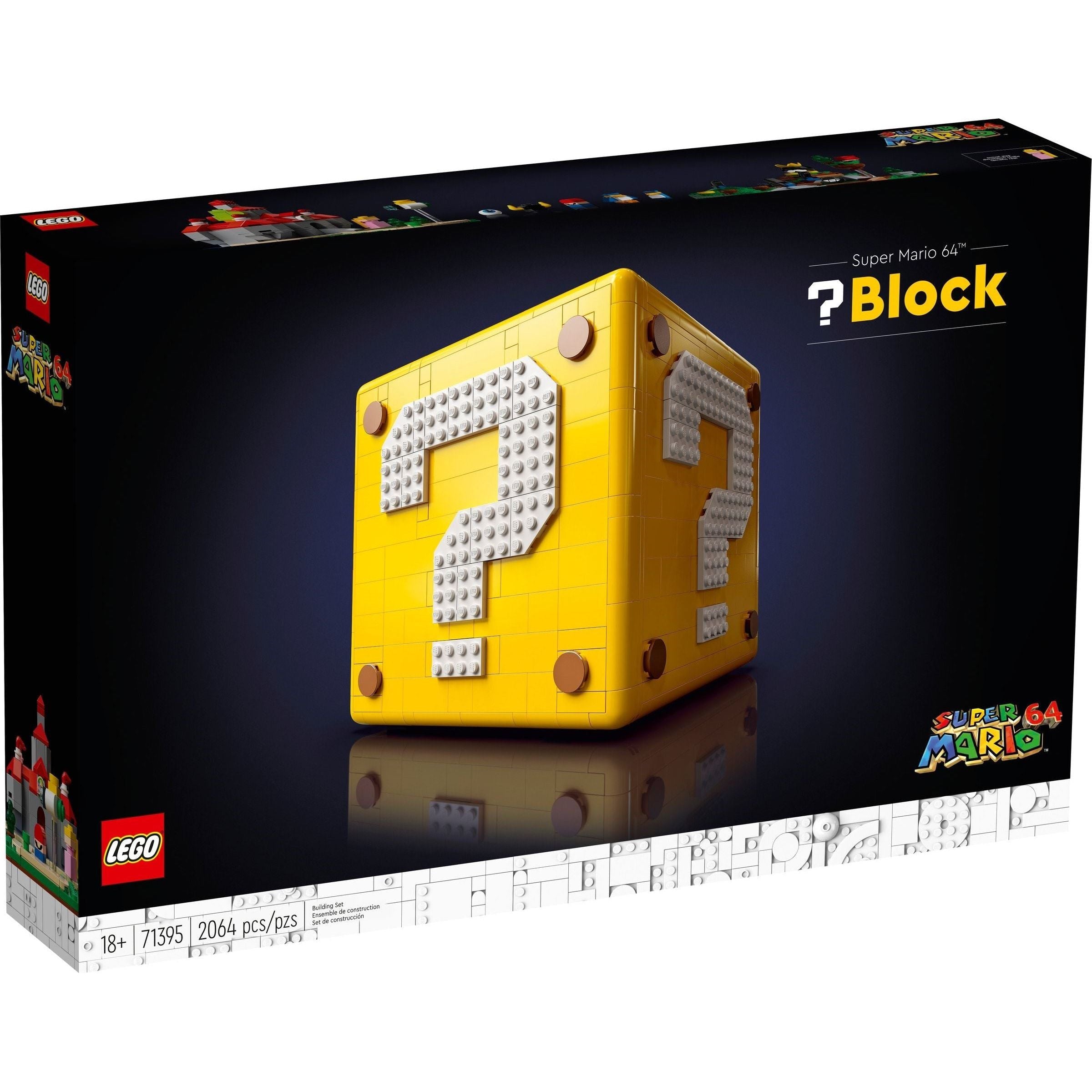 LEGO Super Mario Fragezeichen-Block aus Super Mario 64 71395