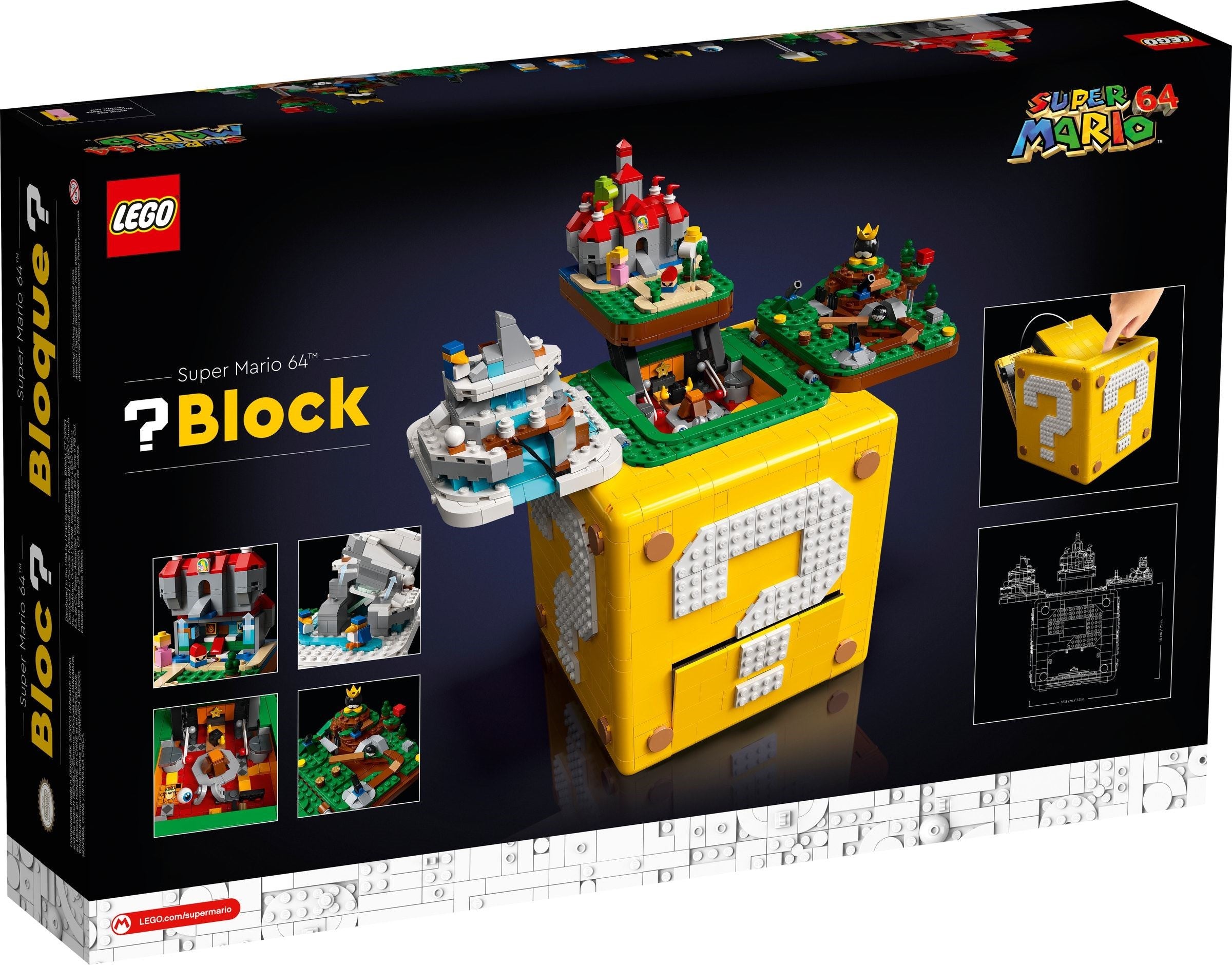 LEGO Super Mario Fragezeichen-Block aus Super Mario 64 71395