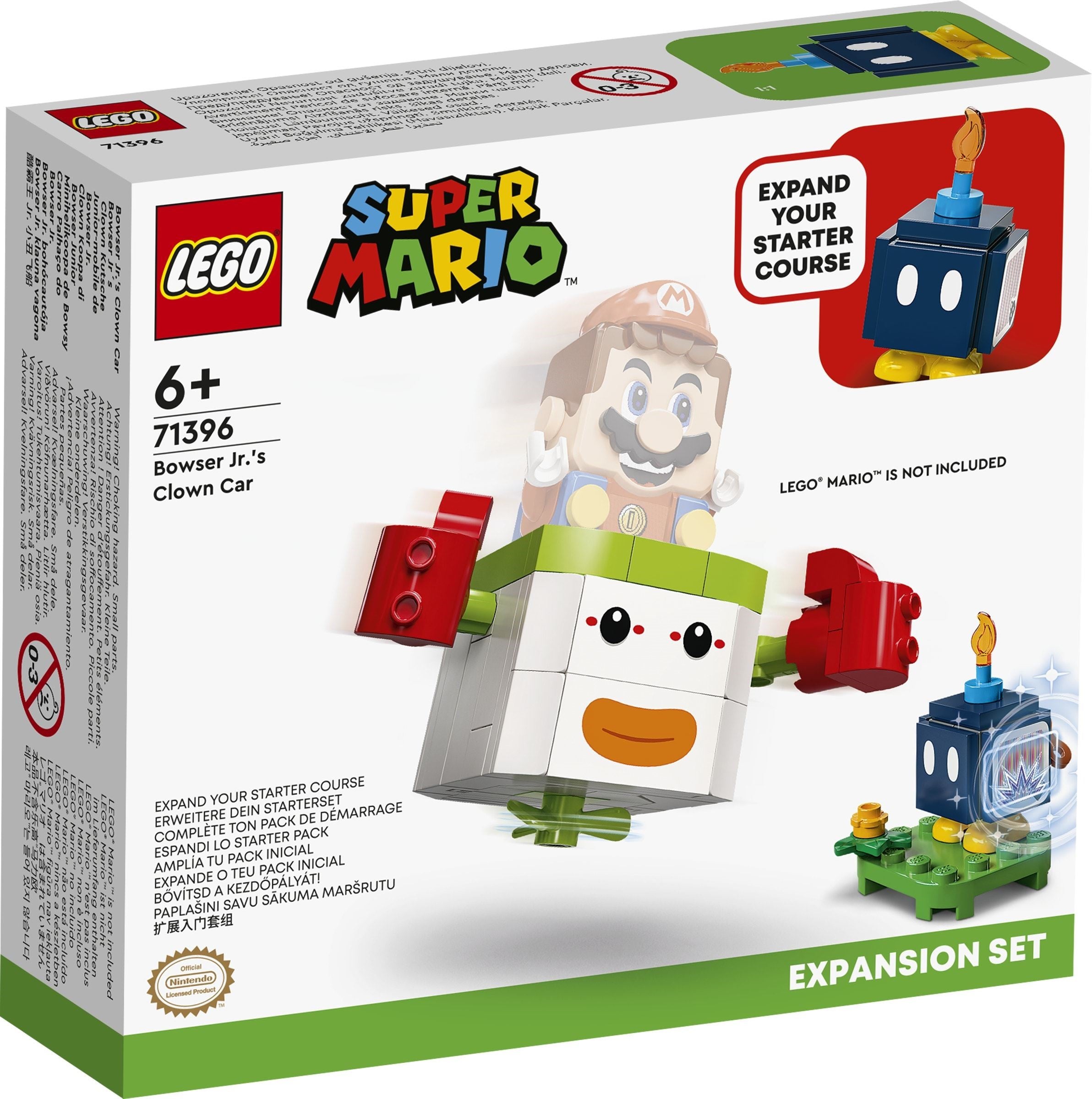 LEGO Super Mario Bowser Jrs. Clown - Kutsche Erweiterung  71396