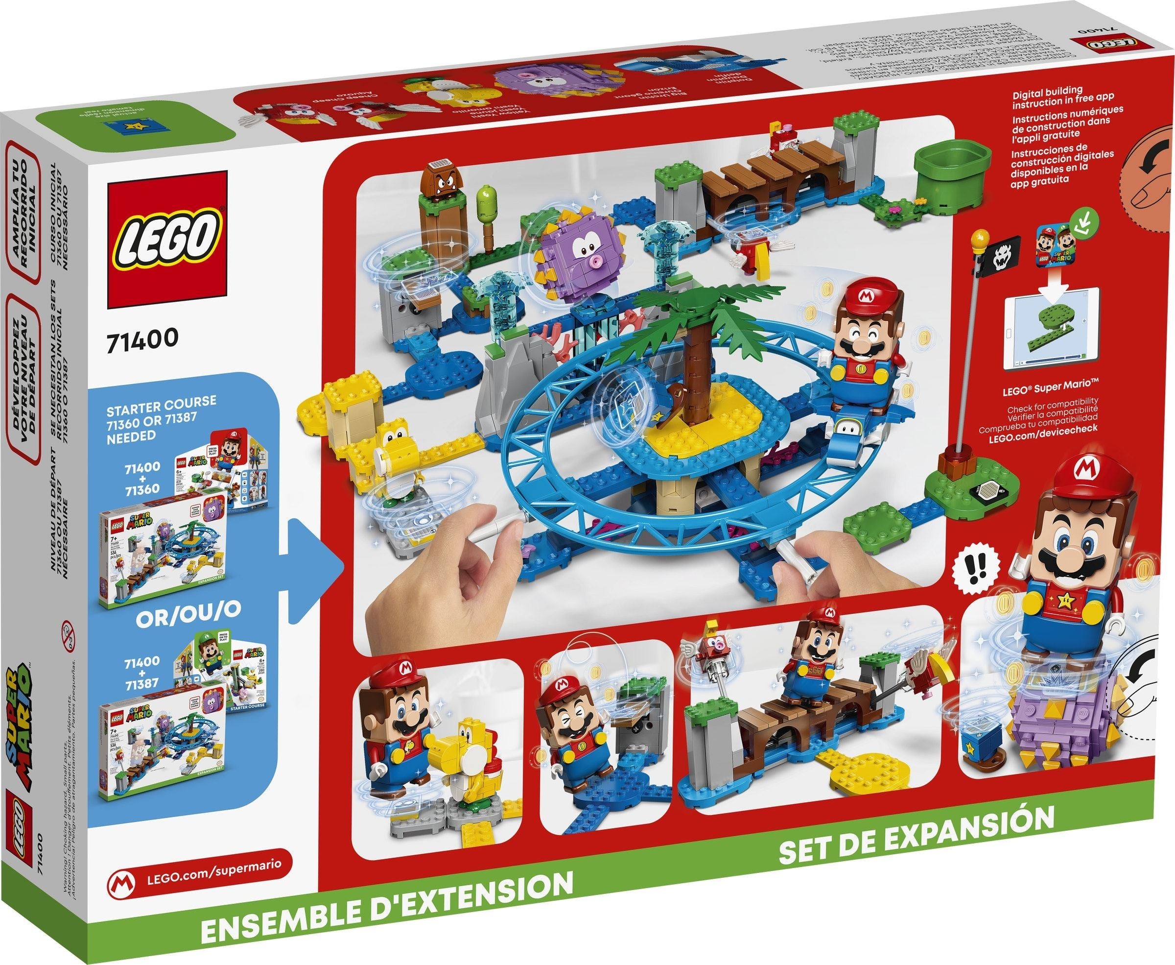 <transcy>LEGO Super Mario Maxi-Igloo Excursion à la plage 71400</transcy>