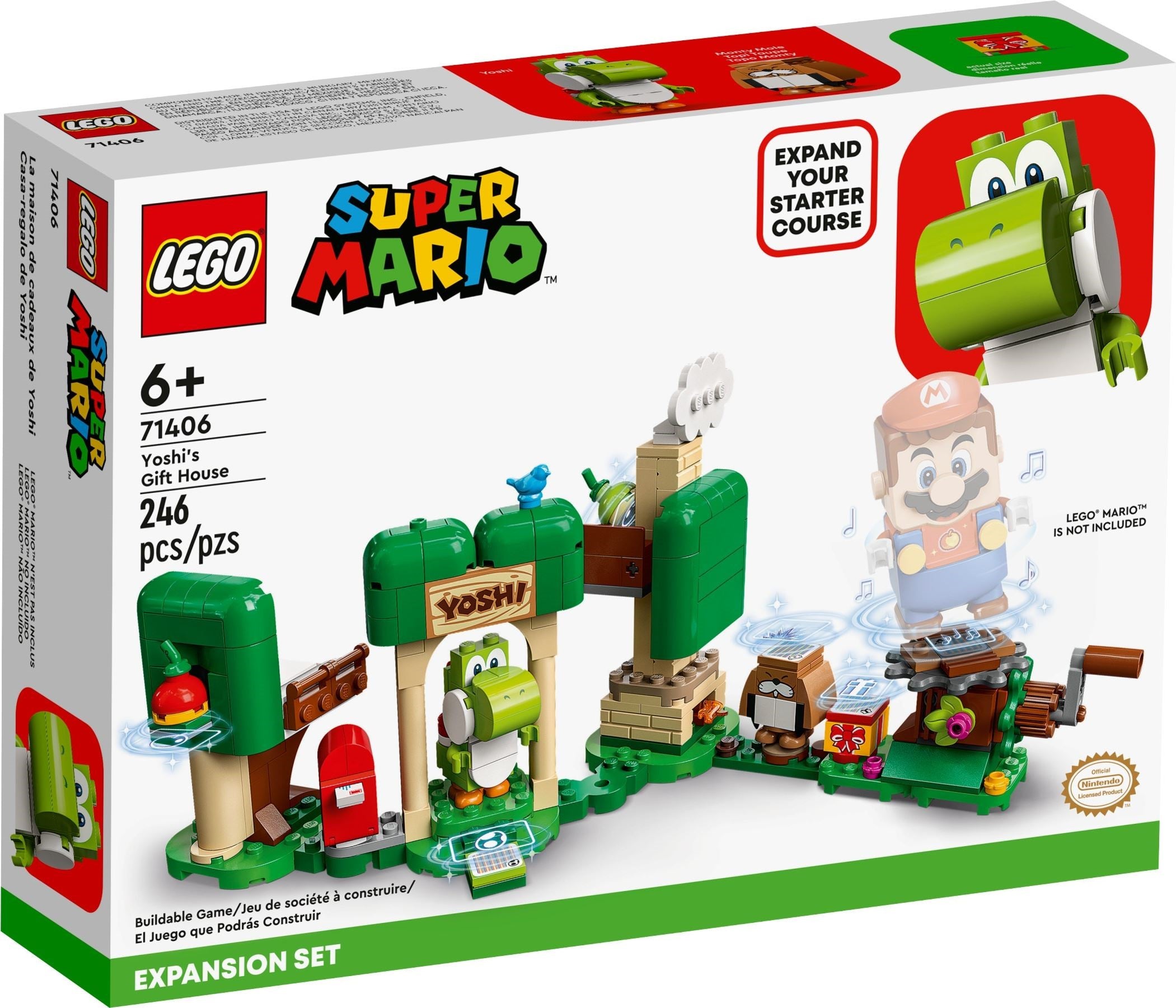 LEGO Super Mario Yoshis Geschenkhaus - Erweiterungsset 71406