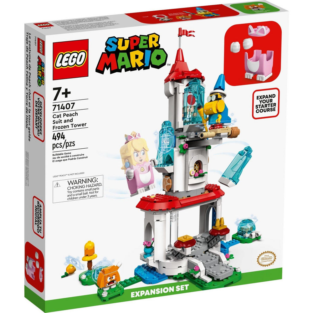 LEGO Super Mario Katzen-Peach-Anzug und Eisturm - Erweiterungsset 71407