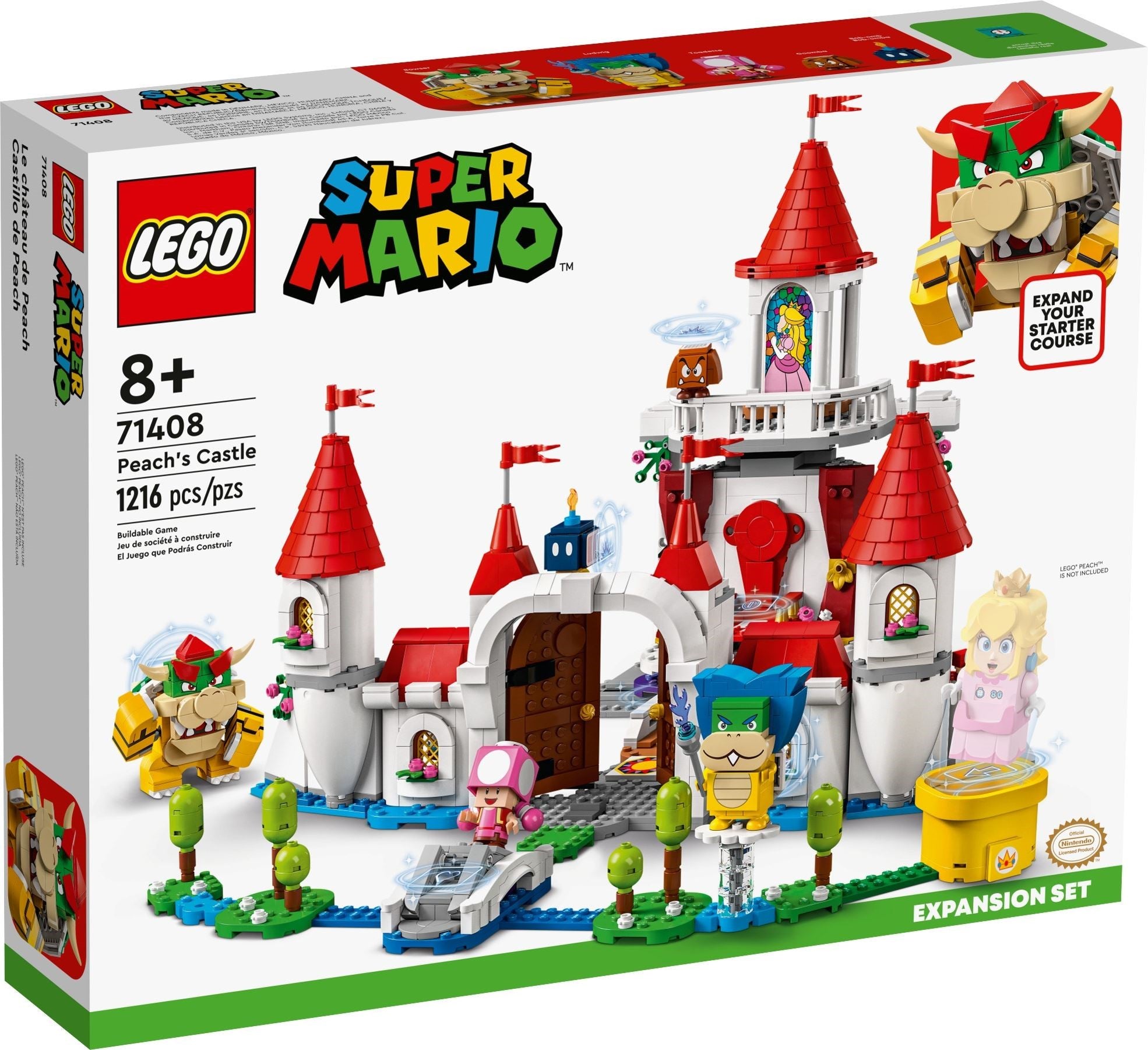 LEGO Super Mario Pilz-Palast Erweiterung 71408