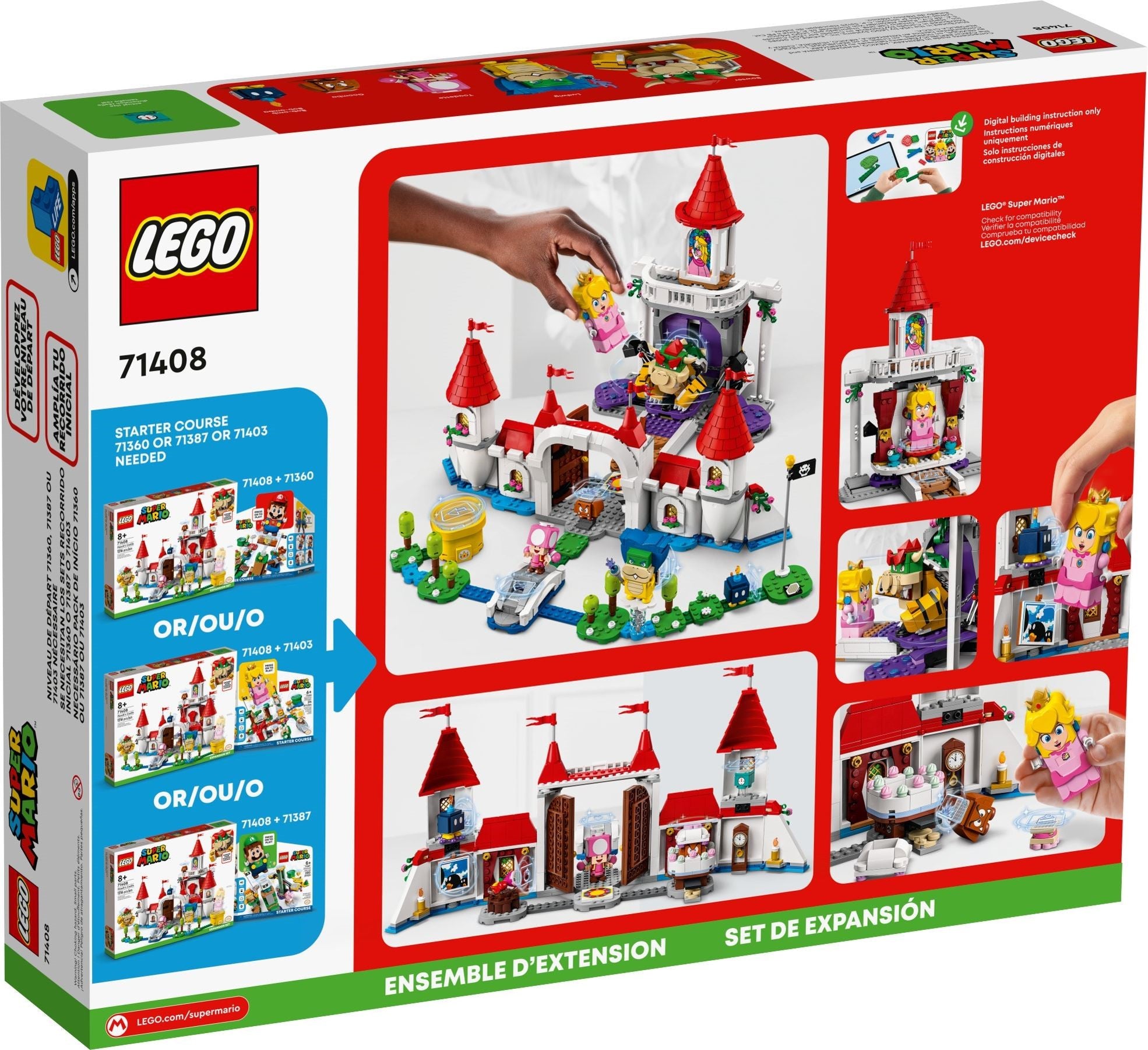 LEGO Super Mario Pilz-Palast Erweiterung 71408