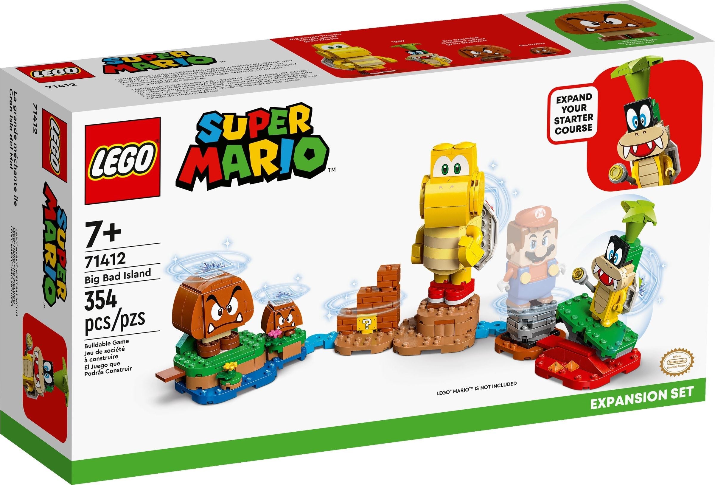 LEGO Super Mario Garstiges Maxi-Eiland - Erweiterungsset 71412