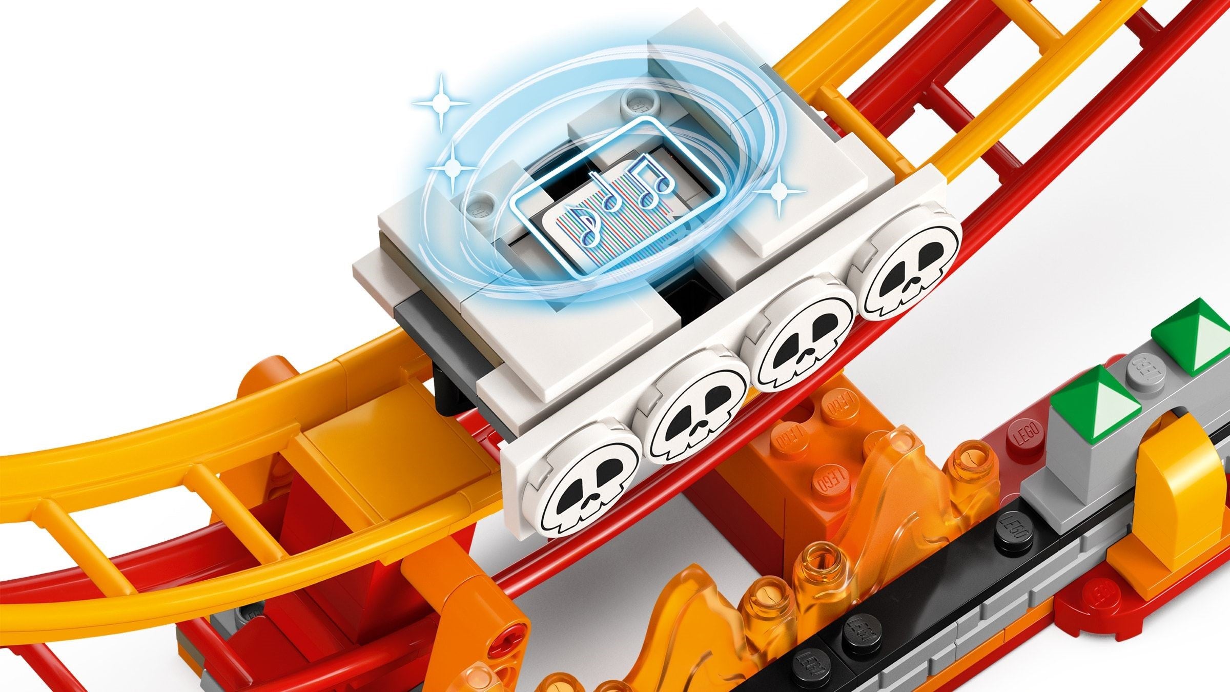 LEGO Super Mario Lavawelle-Fahrgeschäft 71416