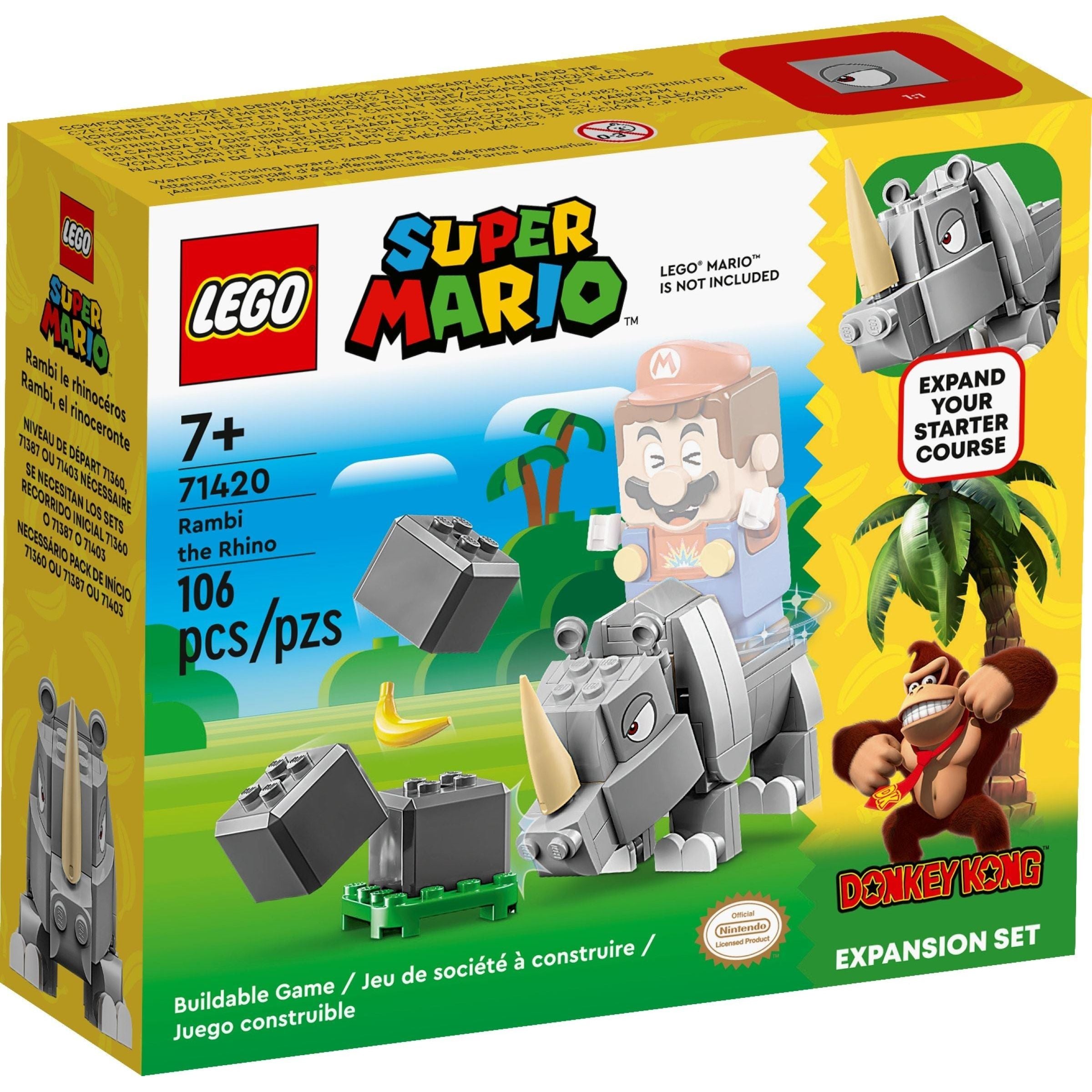 LEGO Super Mario Rambi das Rhino – Erweiterung 71420