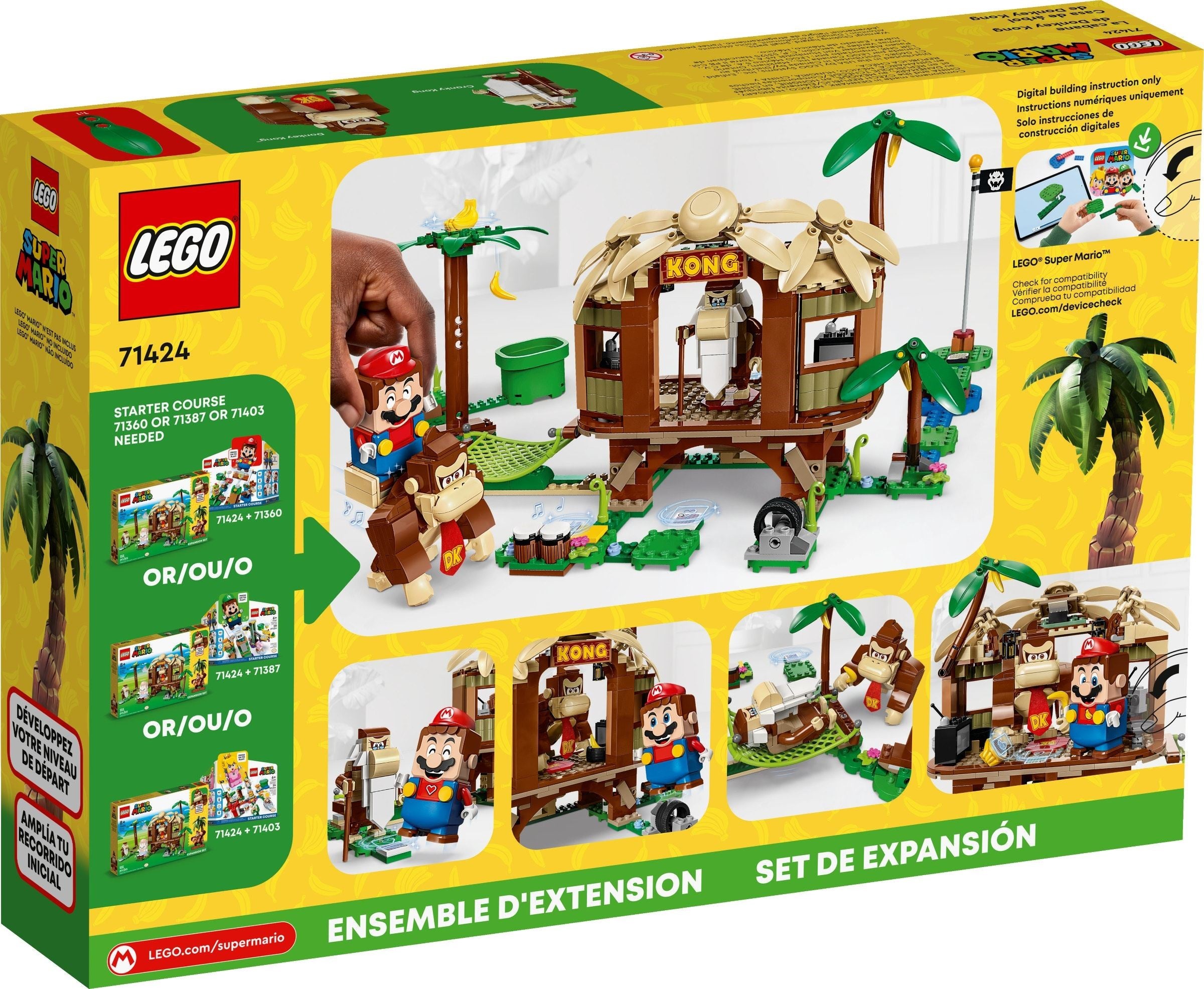 LEGO Super Mario Donkey Kongs Baumhaus – Erweiterung 71424
