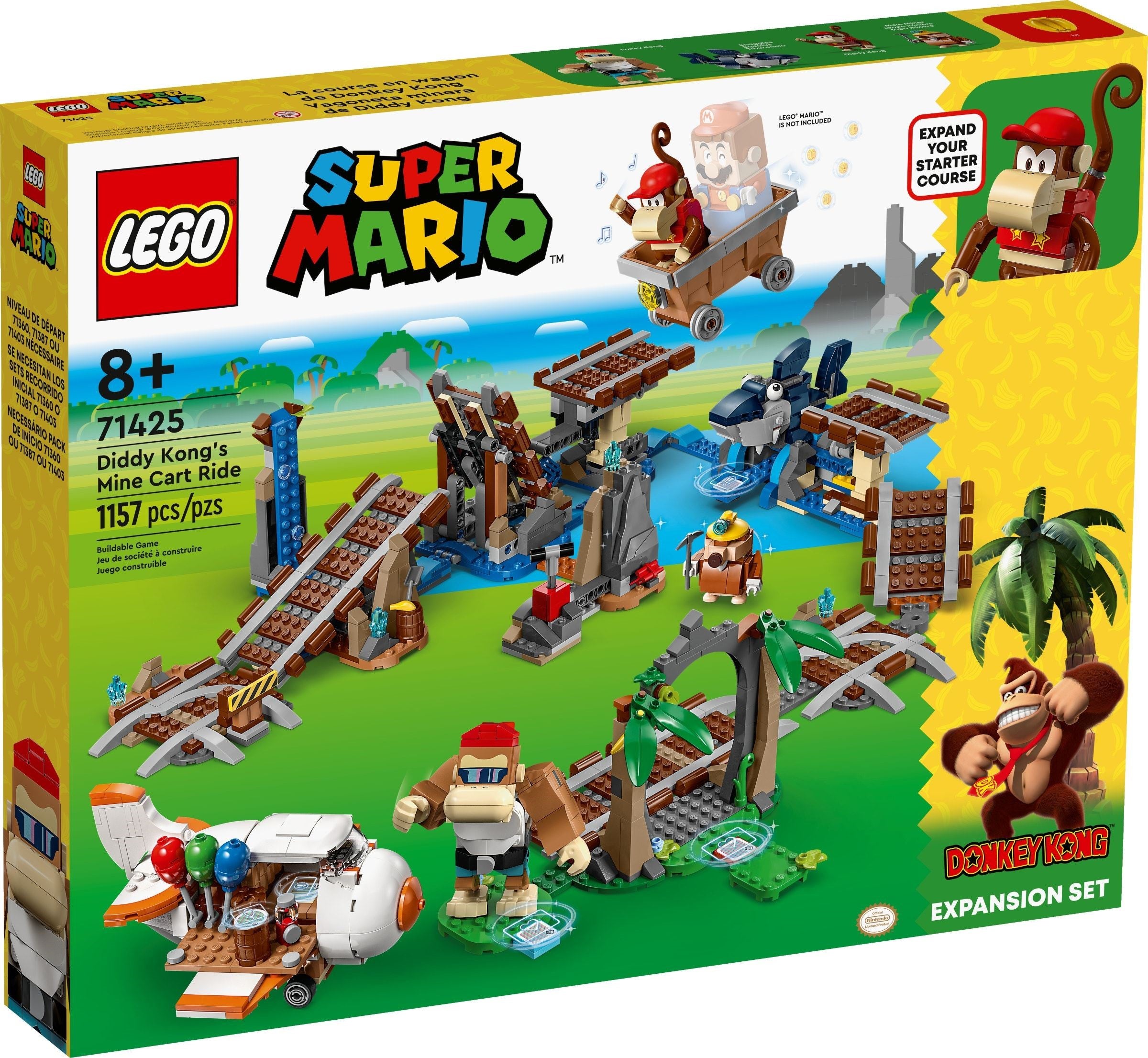 LEGO Super Mario Diddy Kongs Lorenritt – Erweiterung 71425