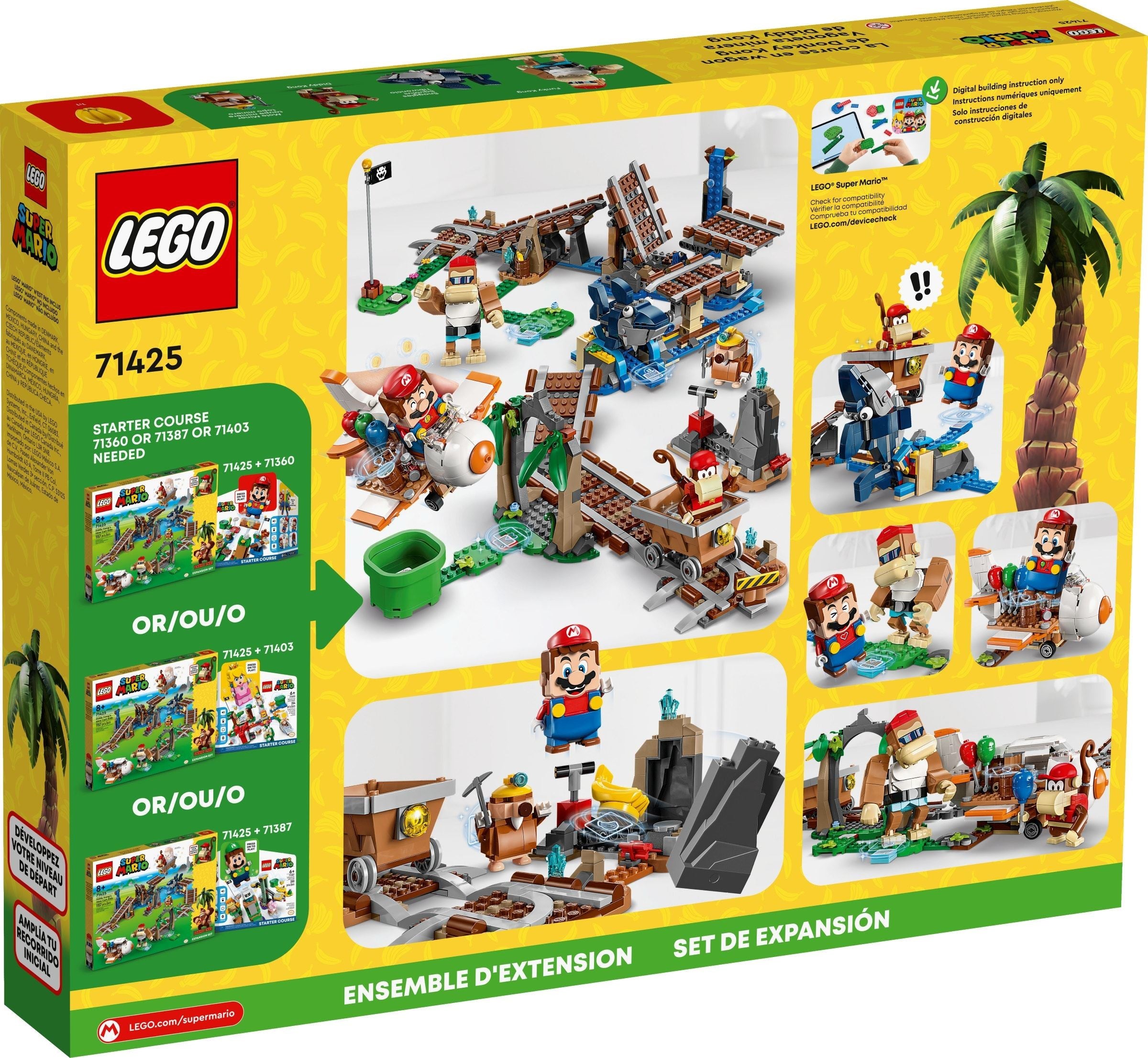 LEGO Super Mario Diddy Kongs Lorenritt – Erweiterung 71425
