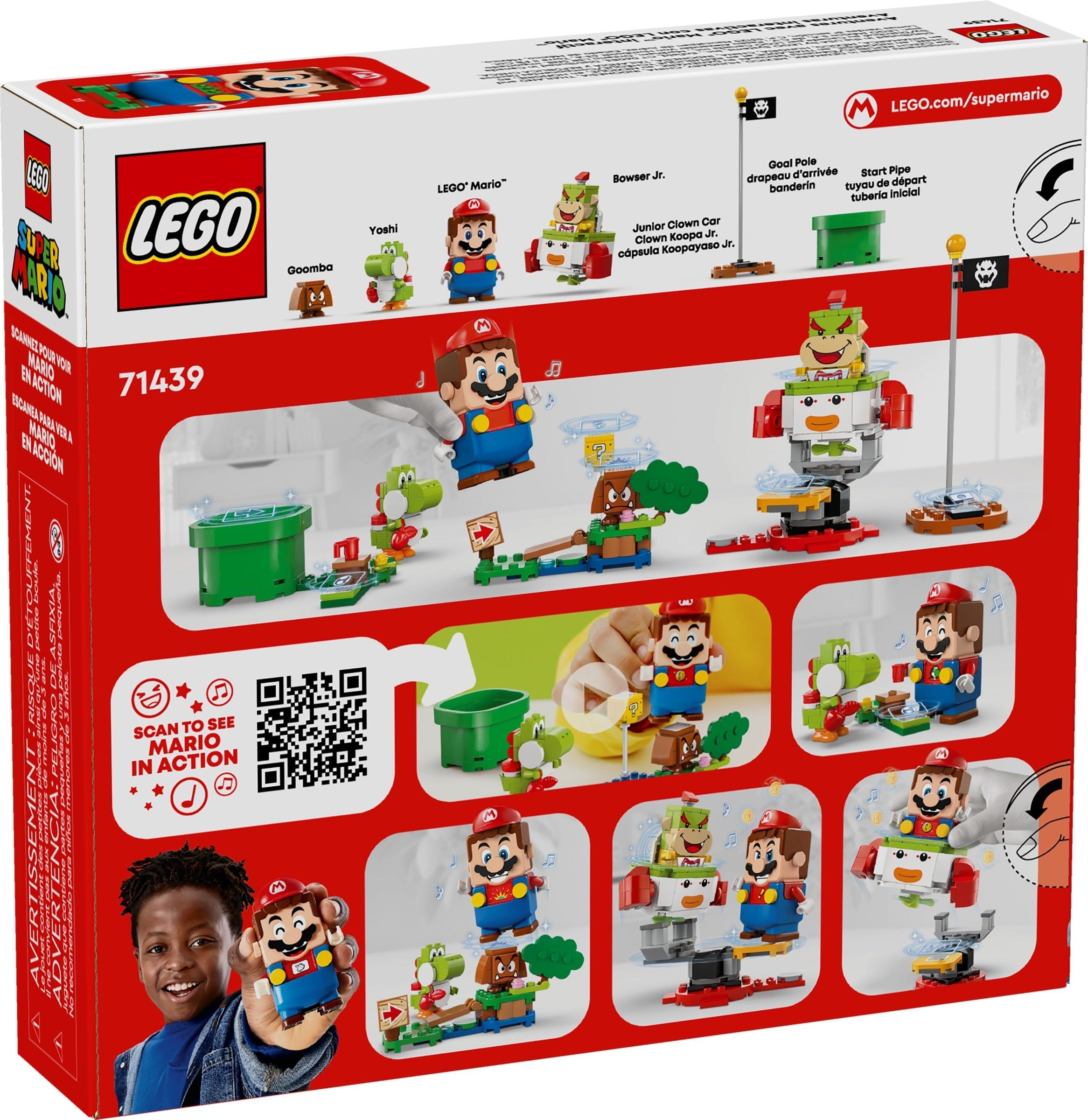LEGO Super Mario Abenteuer mit dem interaktiven Mario 71439