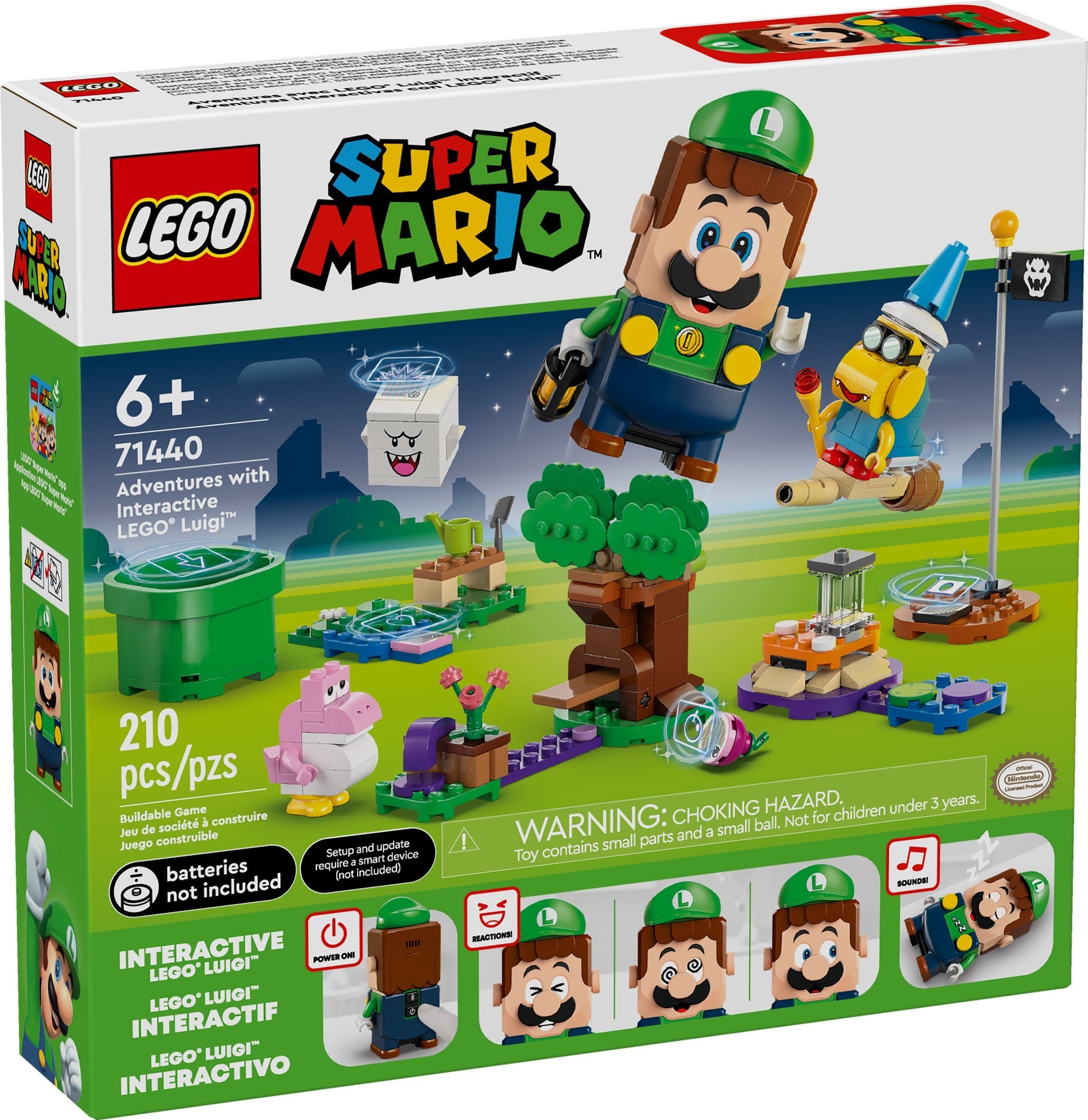 LEGO Super Mario Abenteuer mit dem interaktiven Luigi 71440