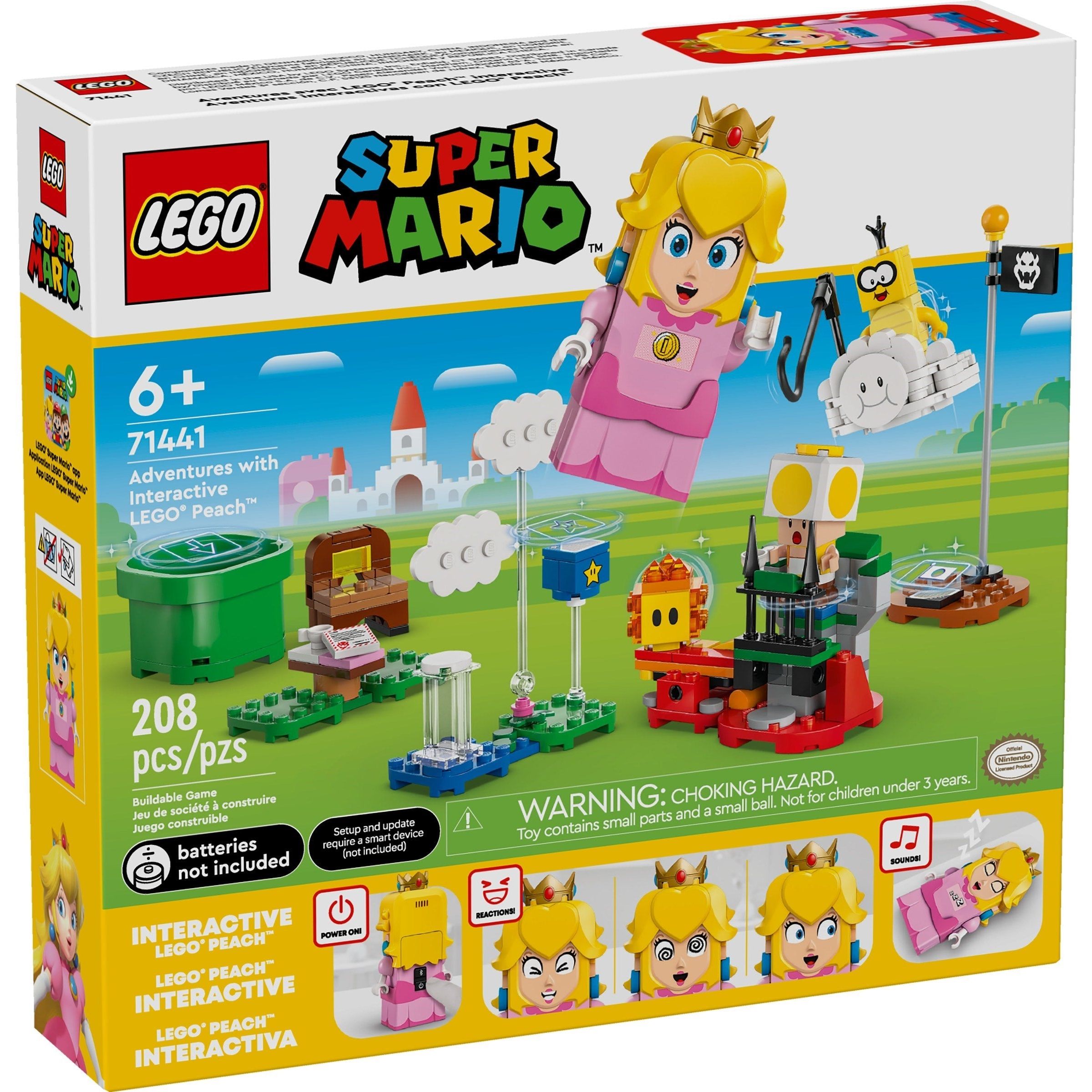 LEGO Super Mario Abenteuer mit der inaktiven Peach 71441