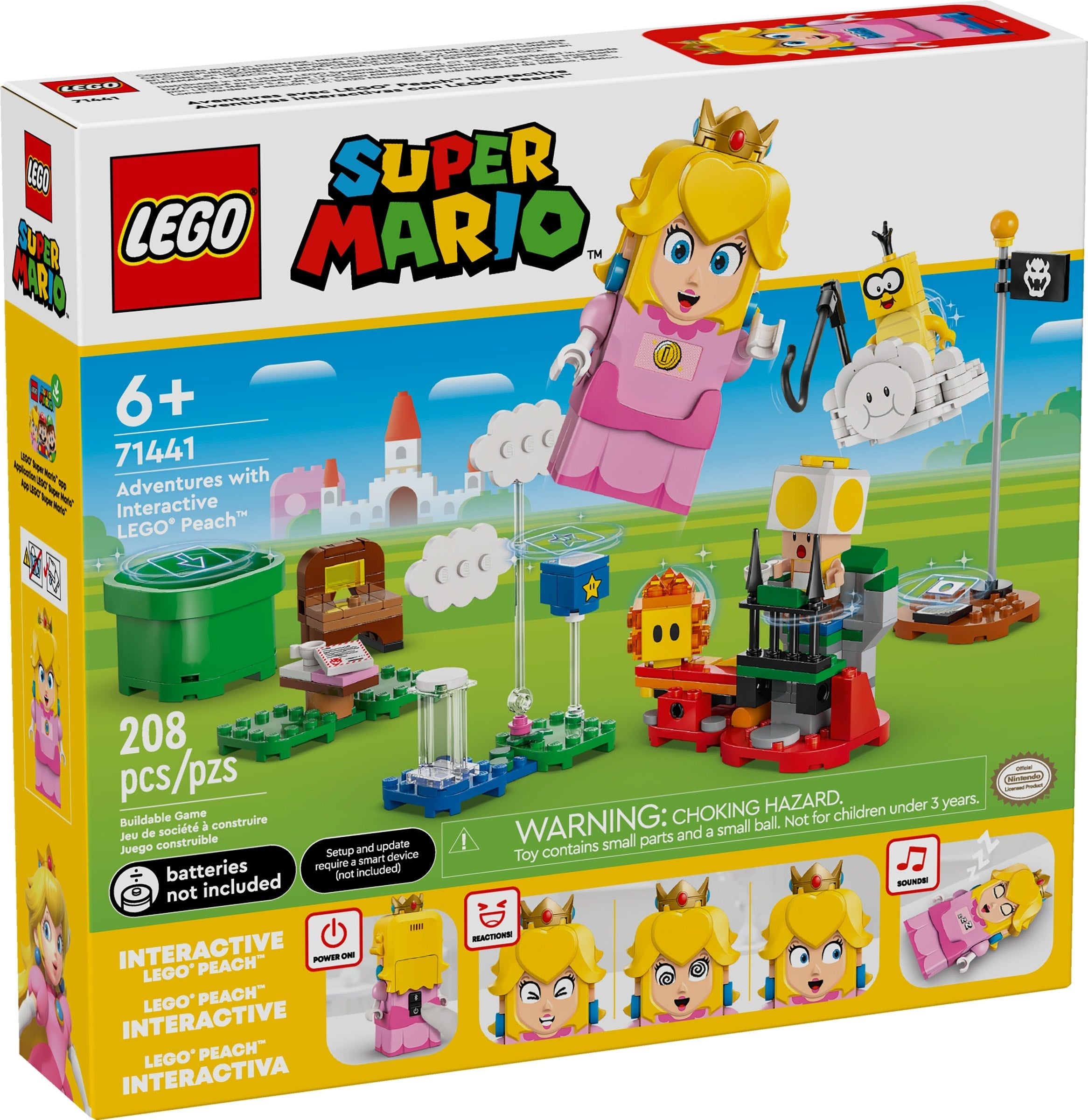 LEGO Super Mario Abenteuer mit der inaktiven Peach 71441