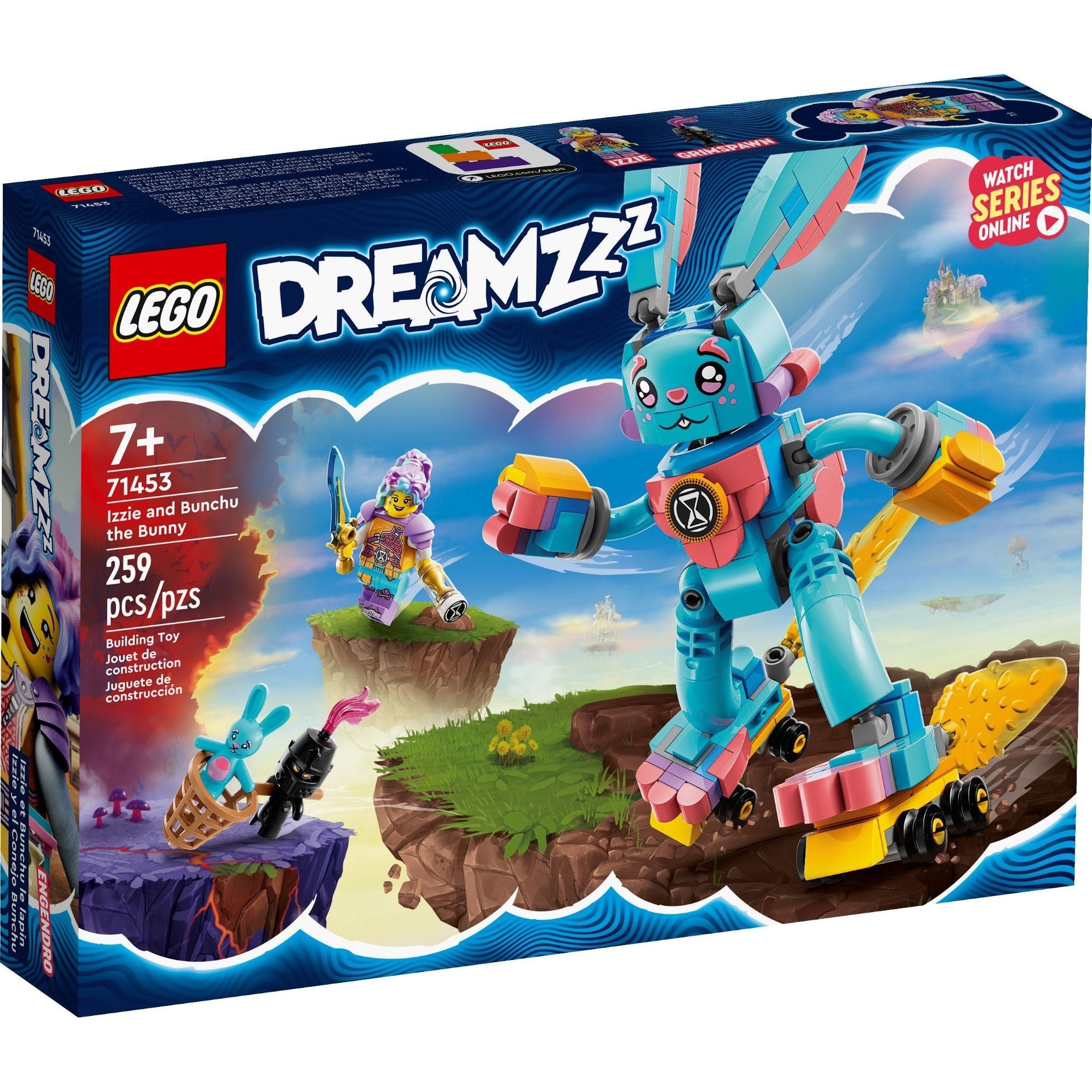 LEGO DreamZzz Izzie und ihr Hase Bunchu 71453