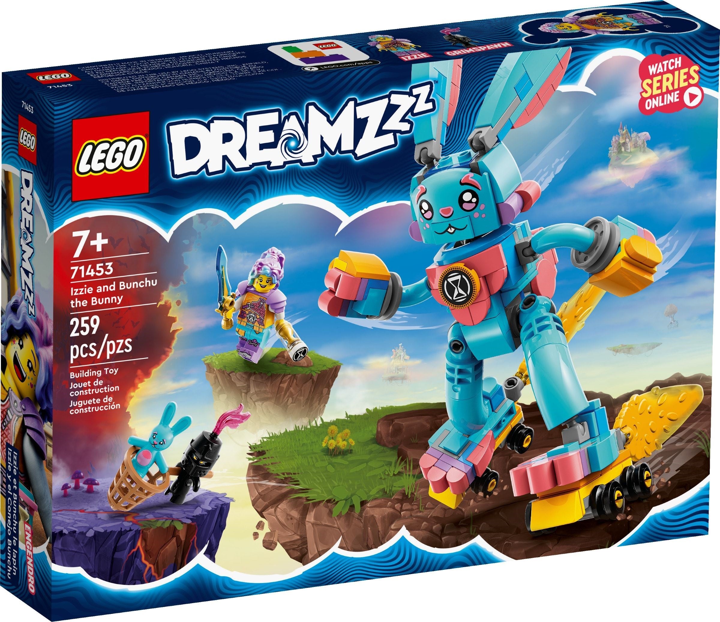 LEGO DreamZzz Izzie und ihr Hase Bunchu 71453