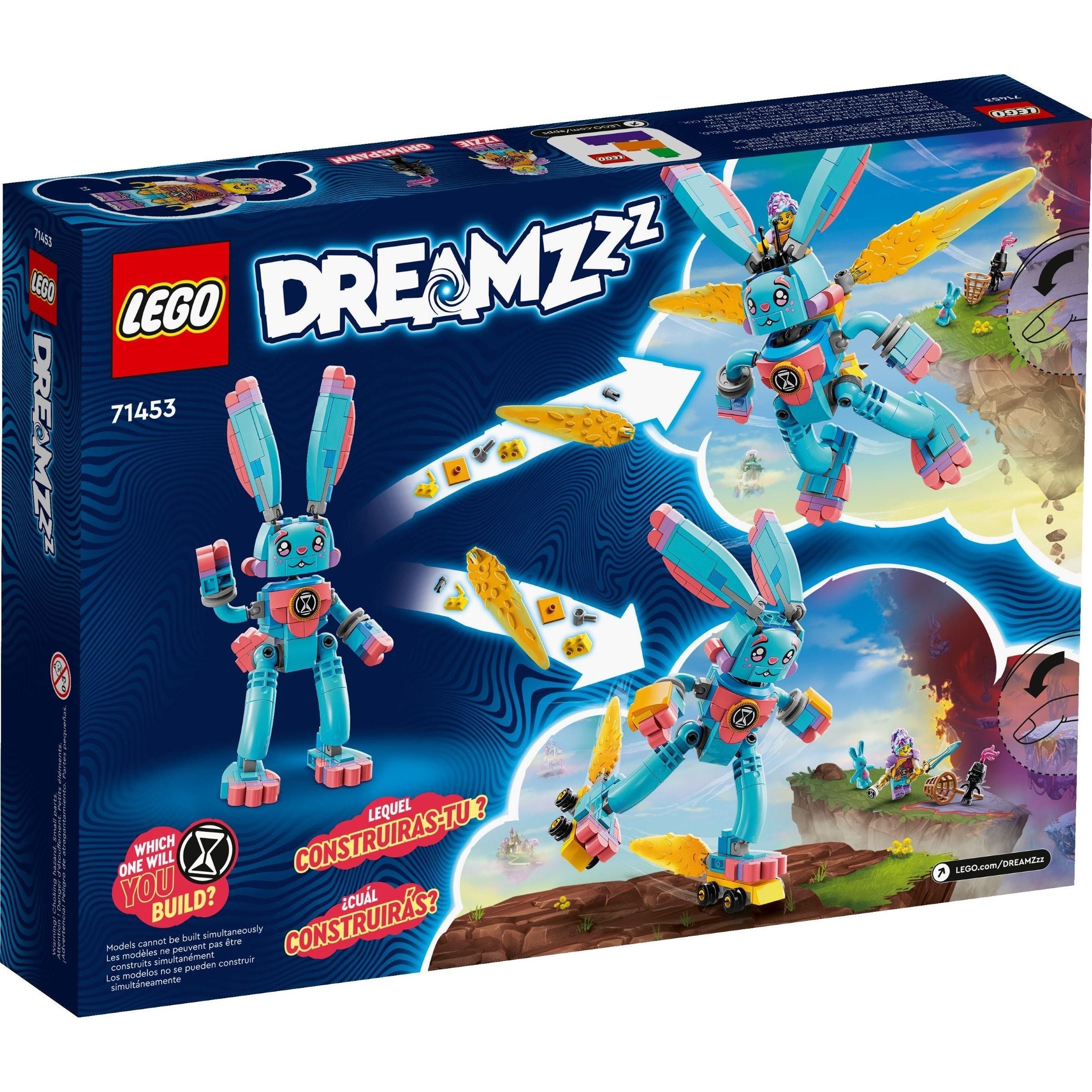 LEGO DreamZzz Izzie und ihr Hase Bunchu 71453