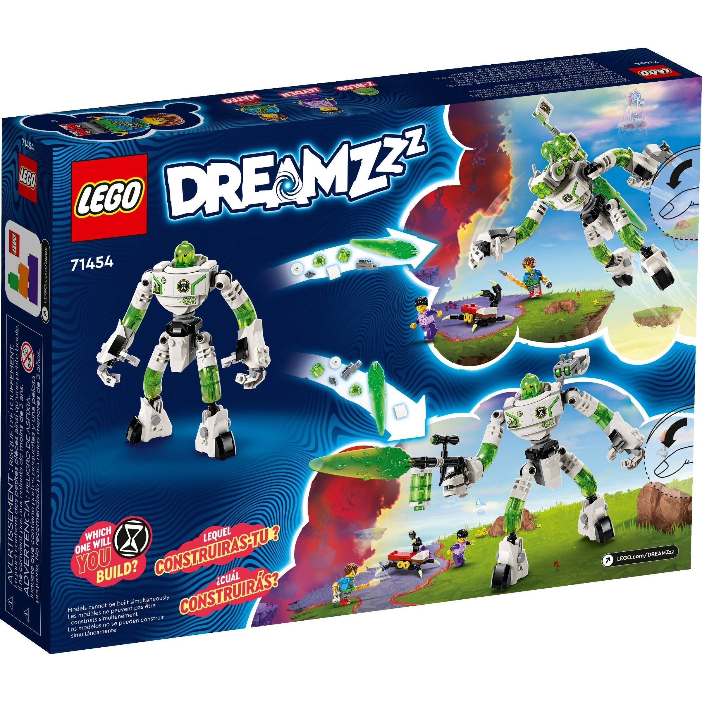 LEGO DreamZzz Mateo und Roboter Z-Blob 71454