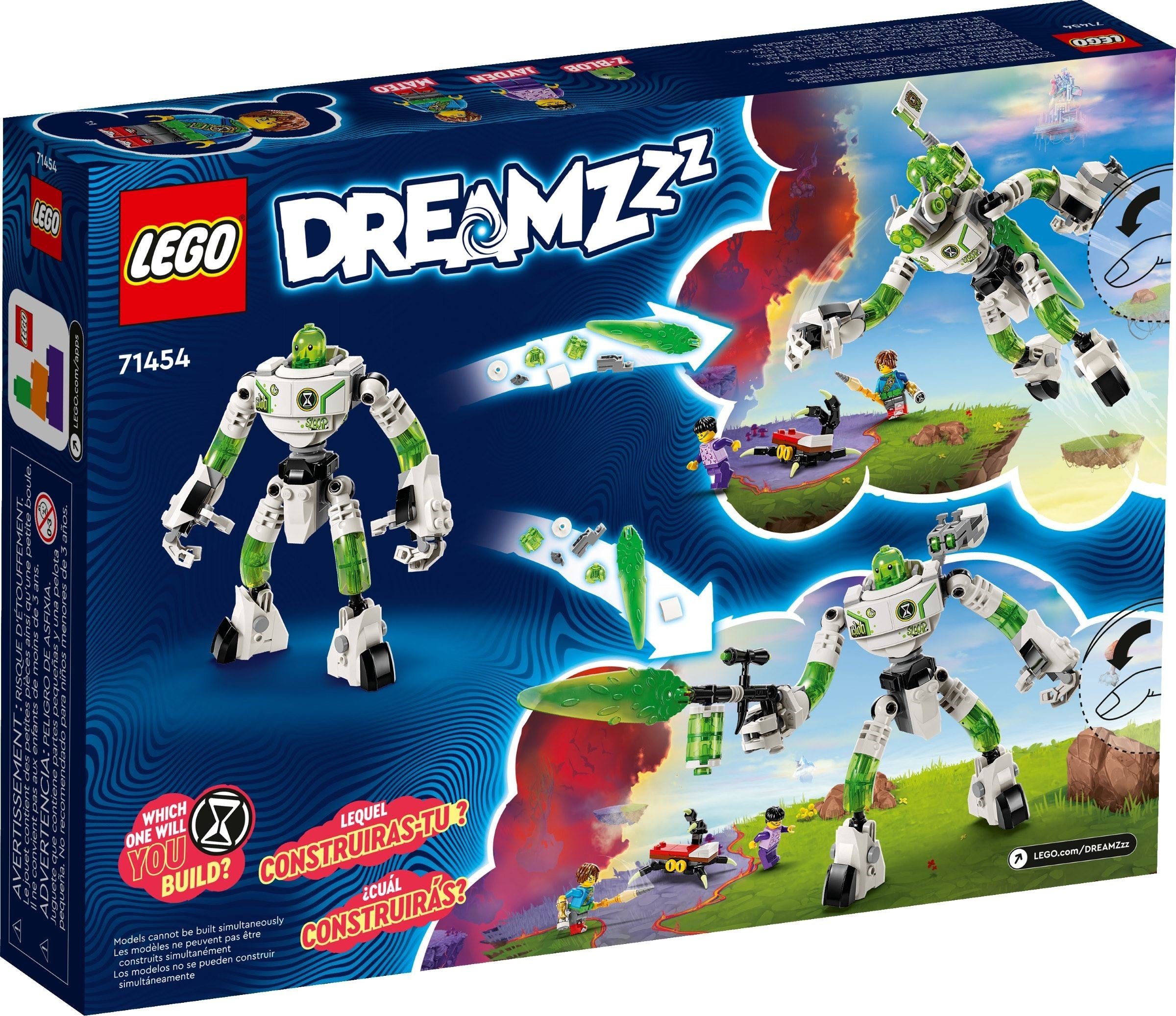 LEGO DreamZzz Mateo und Roboter Z-Blob 71454