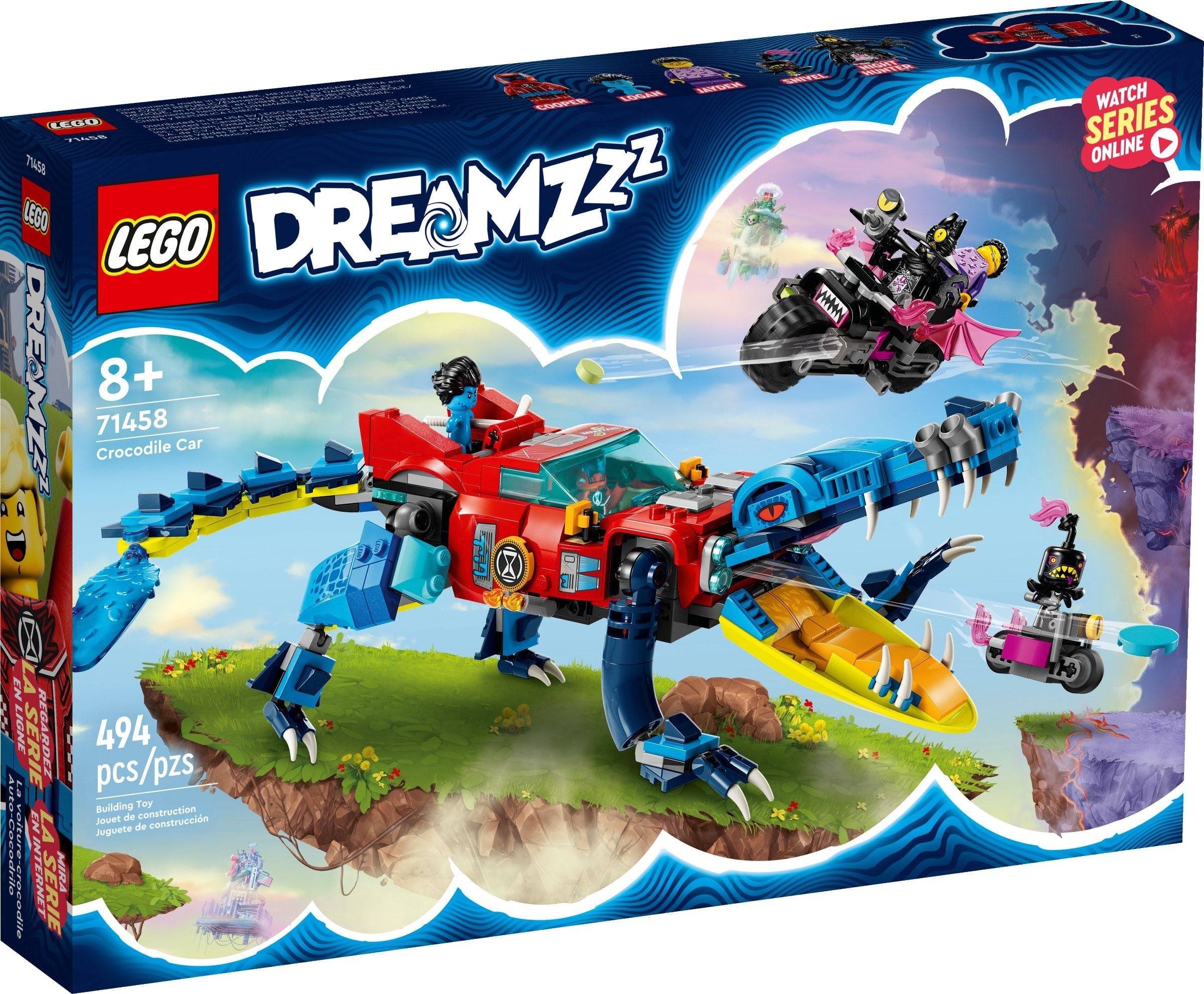 LEGO DreamZzz Krokodilauto 71458