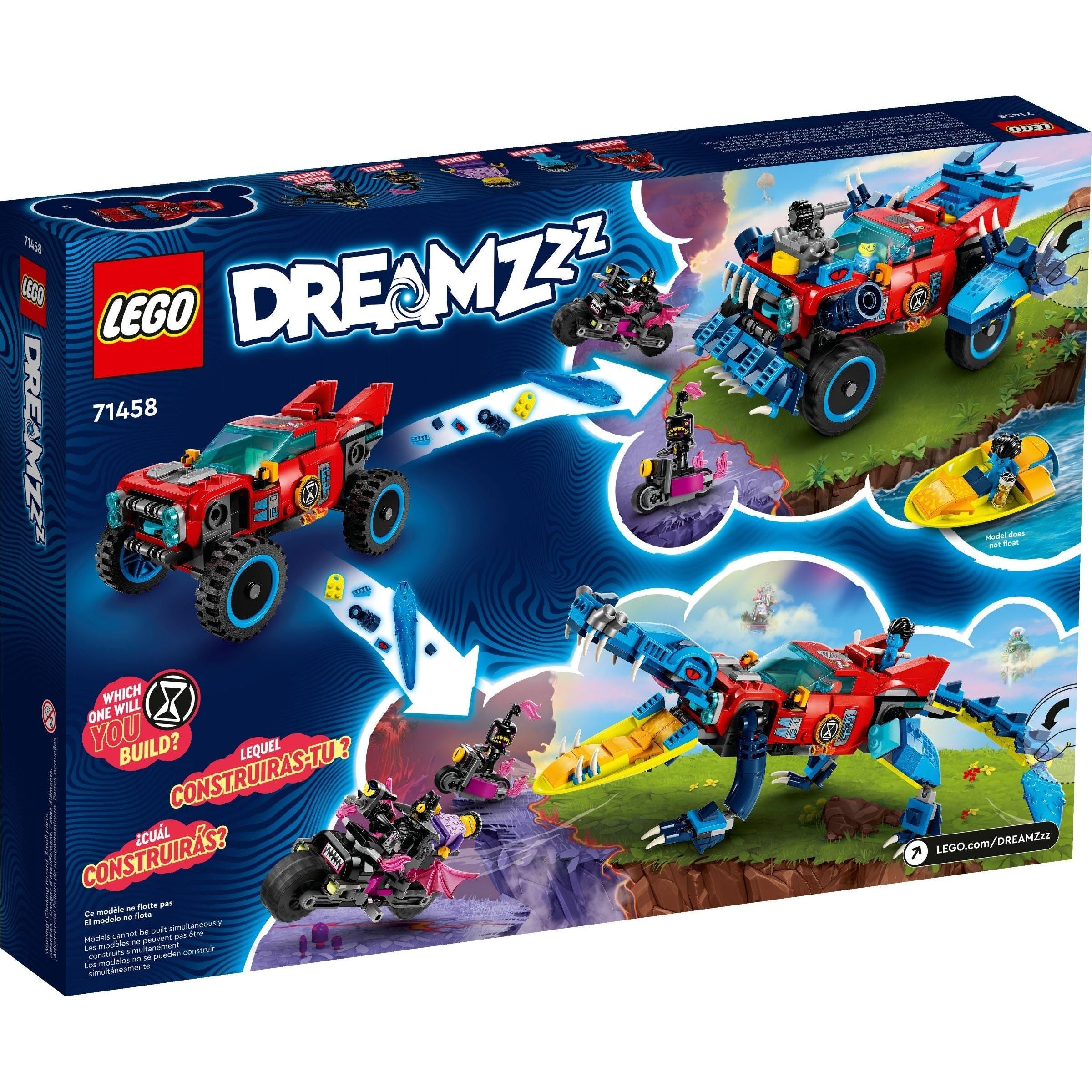 LEGO DreamZzz Krokodilauto 71458