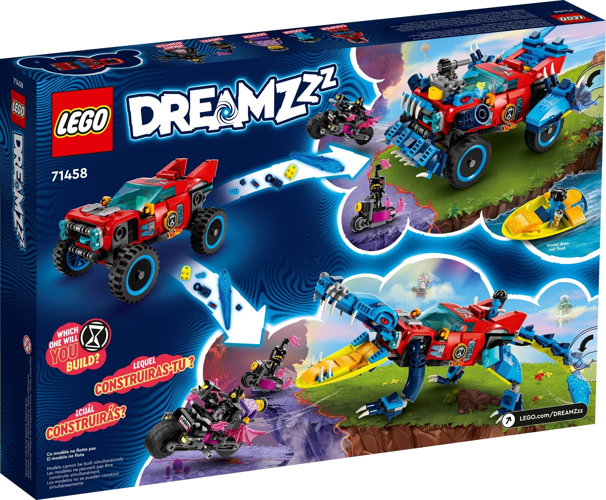 LEGO DreamZzz Krokodilauto 71458