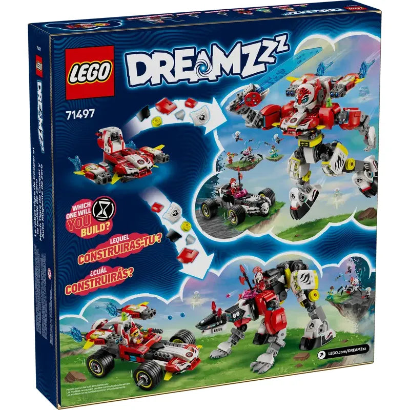 LEGO DREAMZzz Coopers Tiger-Mech und Zero's Hot Rod Auto 71497