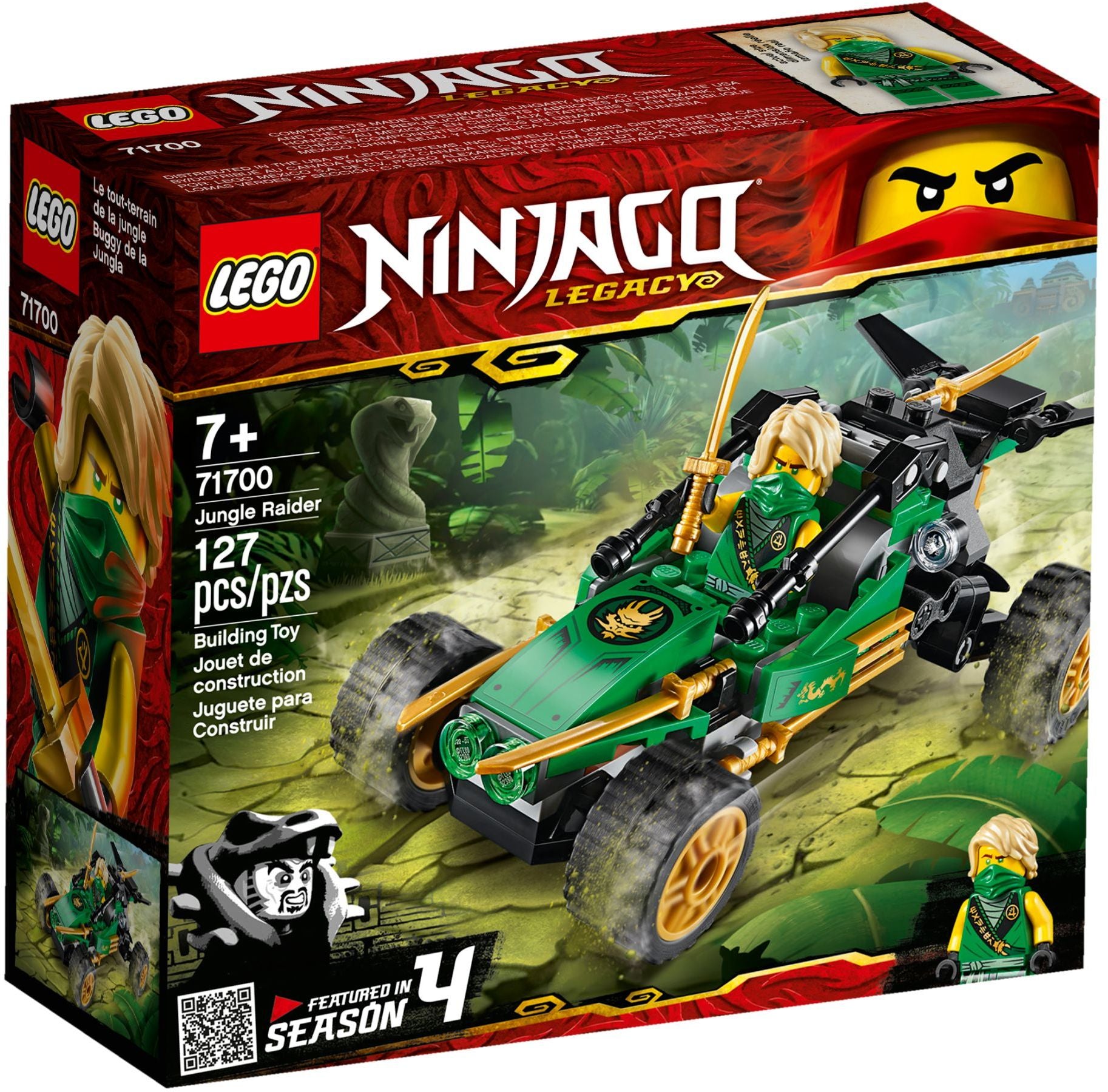 LEGO Ninjago Lloyds Jungle Raider 71700