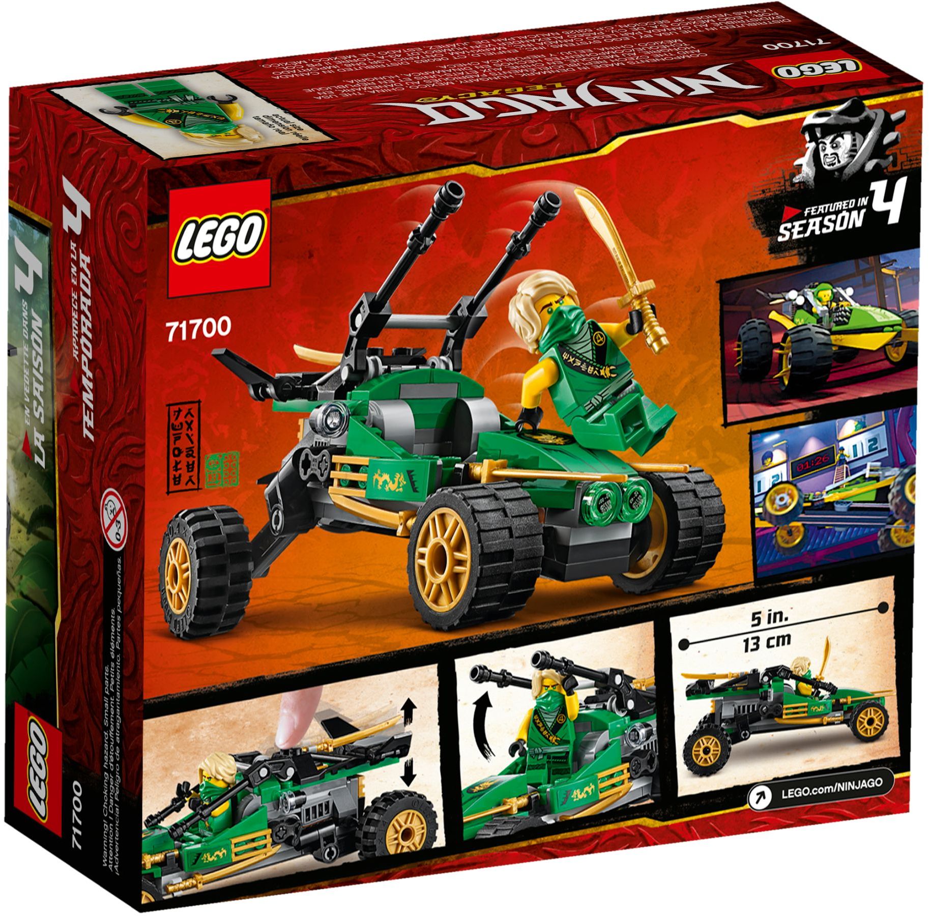 LEGO Ninjago Lloyds Jungle Raider 71700